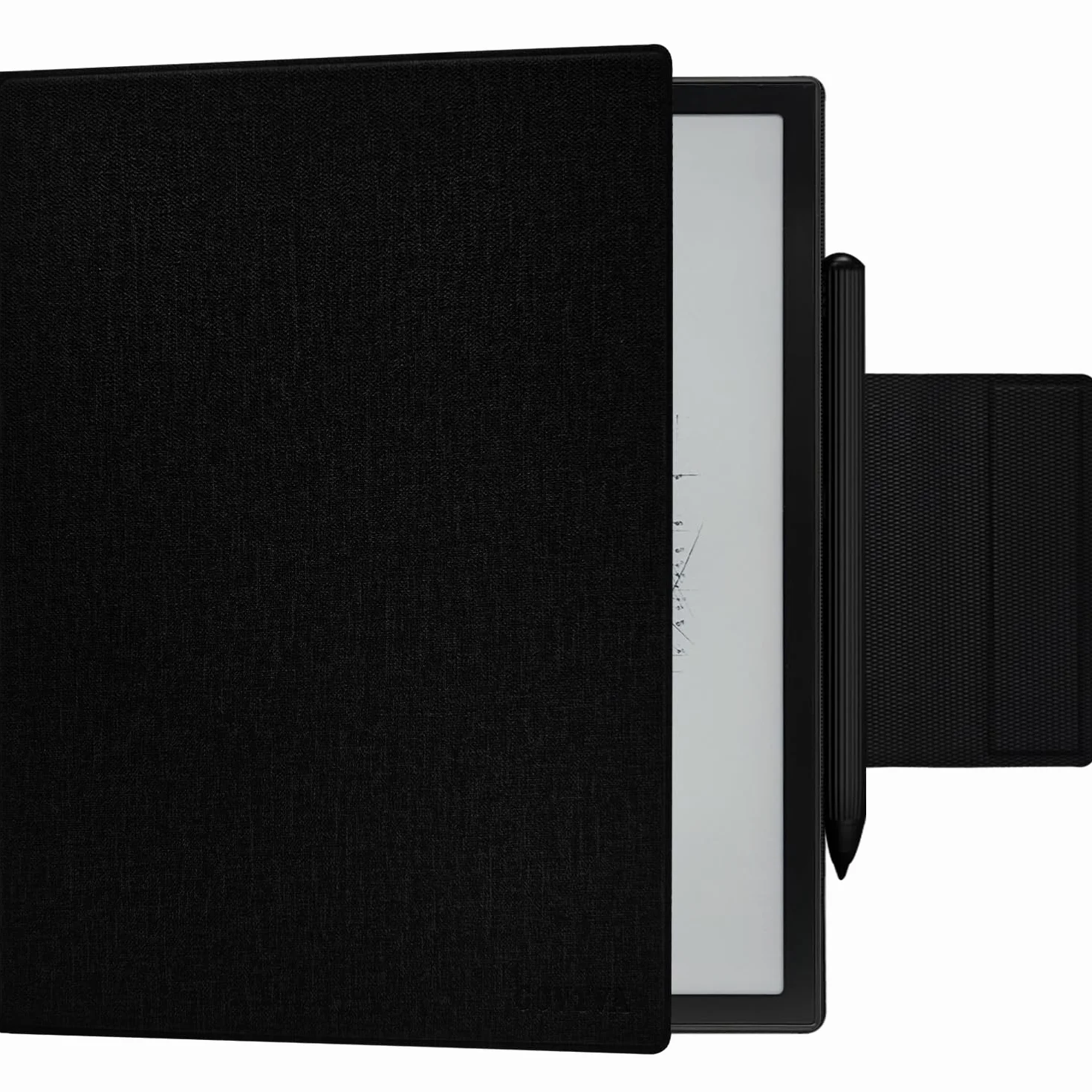 Custodia magnetica con supporto per Onyx Boox Note Air 4 C/Note Air 3 C (2024/2023) Custodia in pelle ultra sottile leggera con fibbia magnetica per penna, accensione e spegnimento automatico