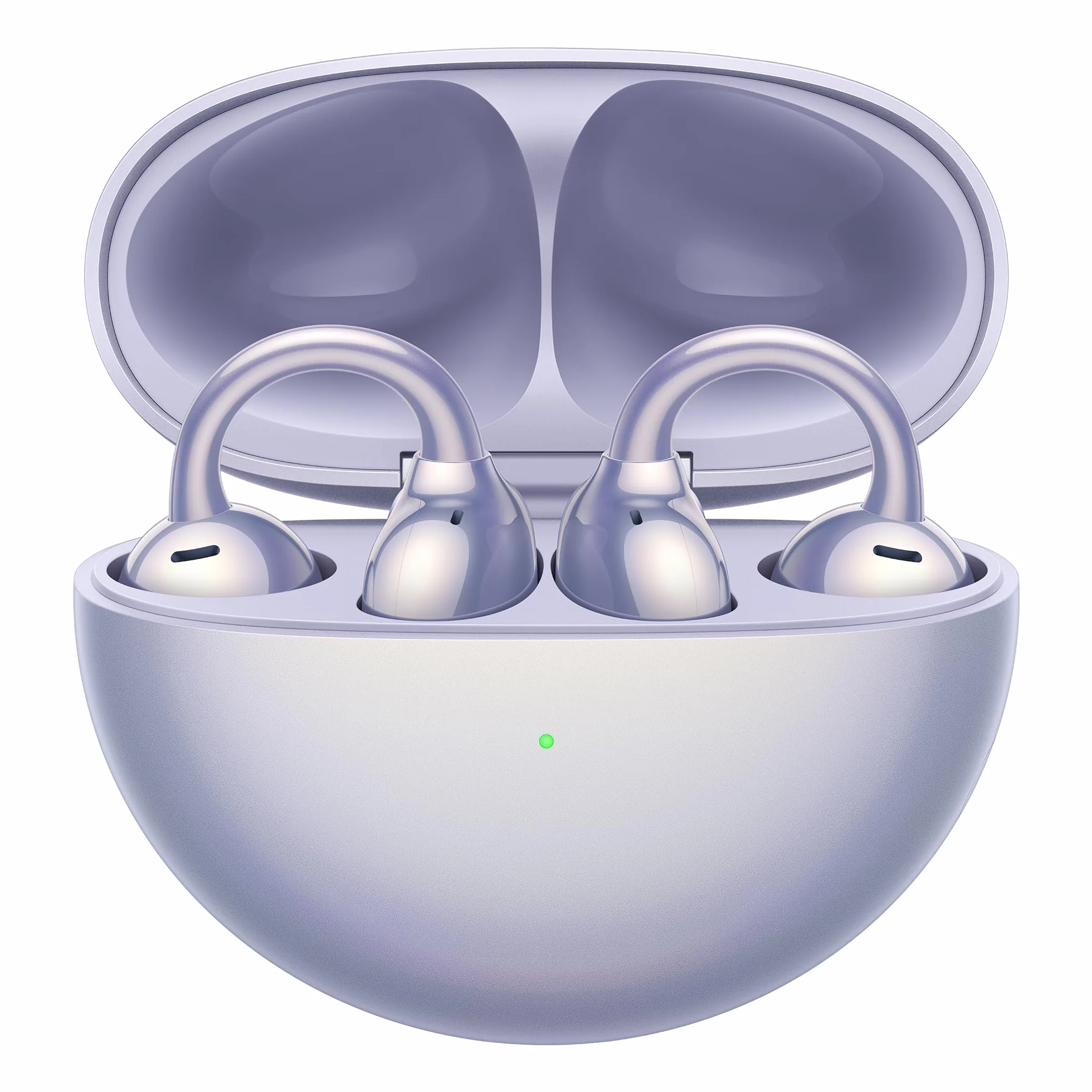 HUAWEI FreeClip, Design innovativo con clip per un comfort senza pari, Ascolta con open-ear, Cancellazione del rumore AI per chiamate, Batteria lunga durata, Android & iOS, Italia, Purple