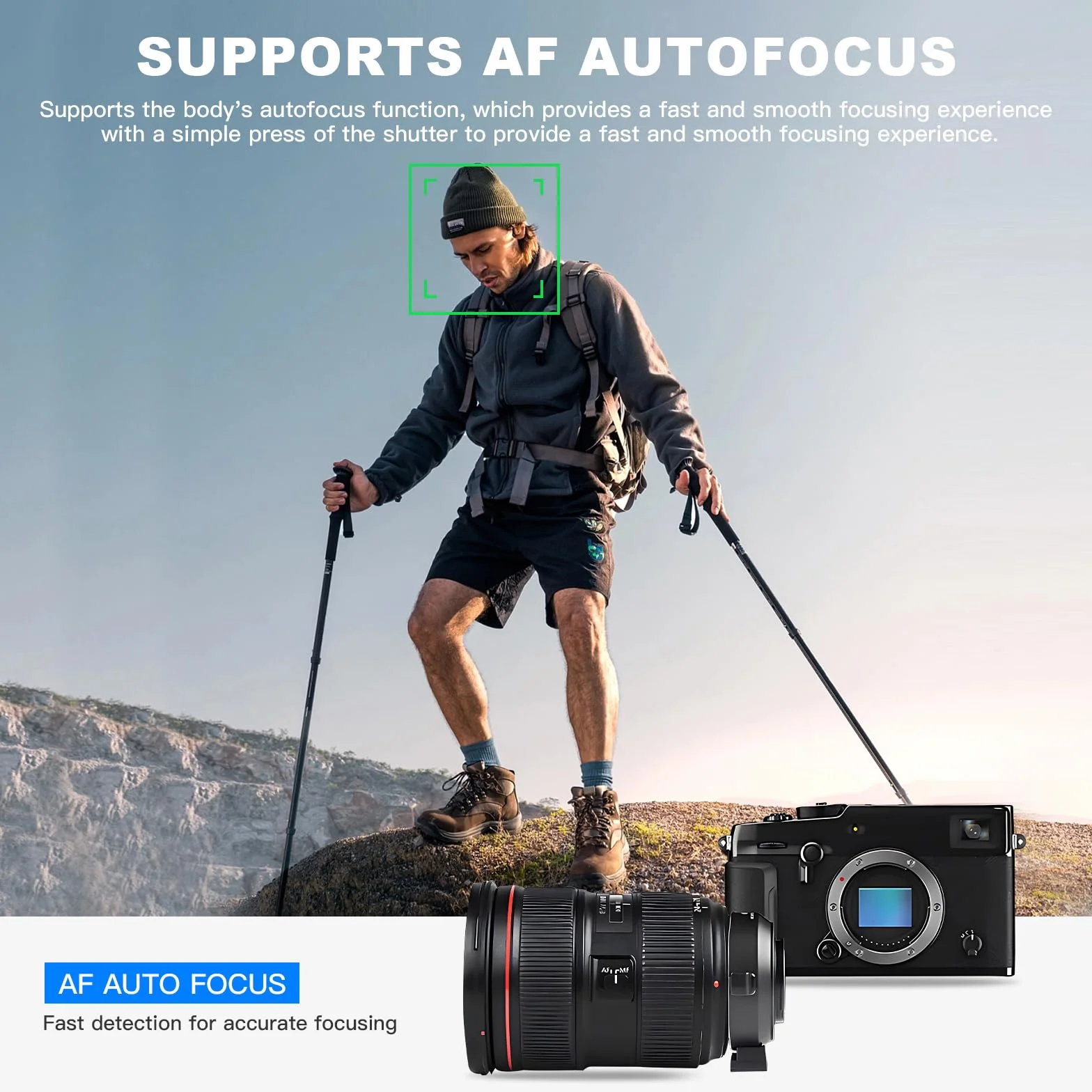 VILTROX EF-FX1 Pro Adattatore Lente Autofocus Elettronico EF-FX Adattatore AF per obiettivo Canon EF/EF-S a Fuji X Mount X-H1 X-T5 X-T4 X-T3 X-T30 X-T100 X-E3 X-S10 X-E4