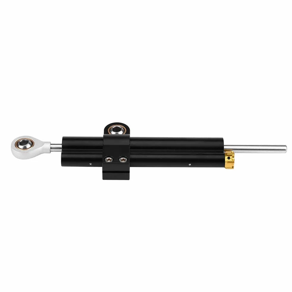 Staffa Per Faretti Moto - Stabilizzatore Ammortizzatore Di Sterzo Universale CNC Regolabile, Adatto Per RD 350
