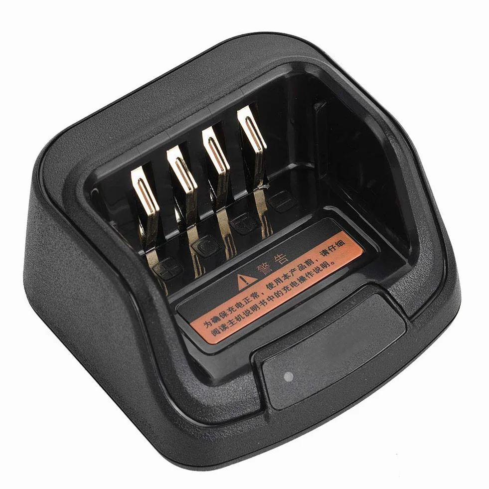 Hytera Caricabatterie Radio Batteria Base Dock di Ricarica per Walkie Talkie HYT 12V DC 1A 850mAh