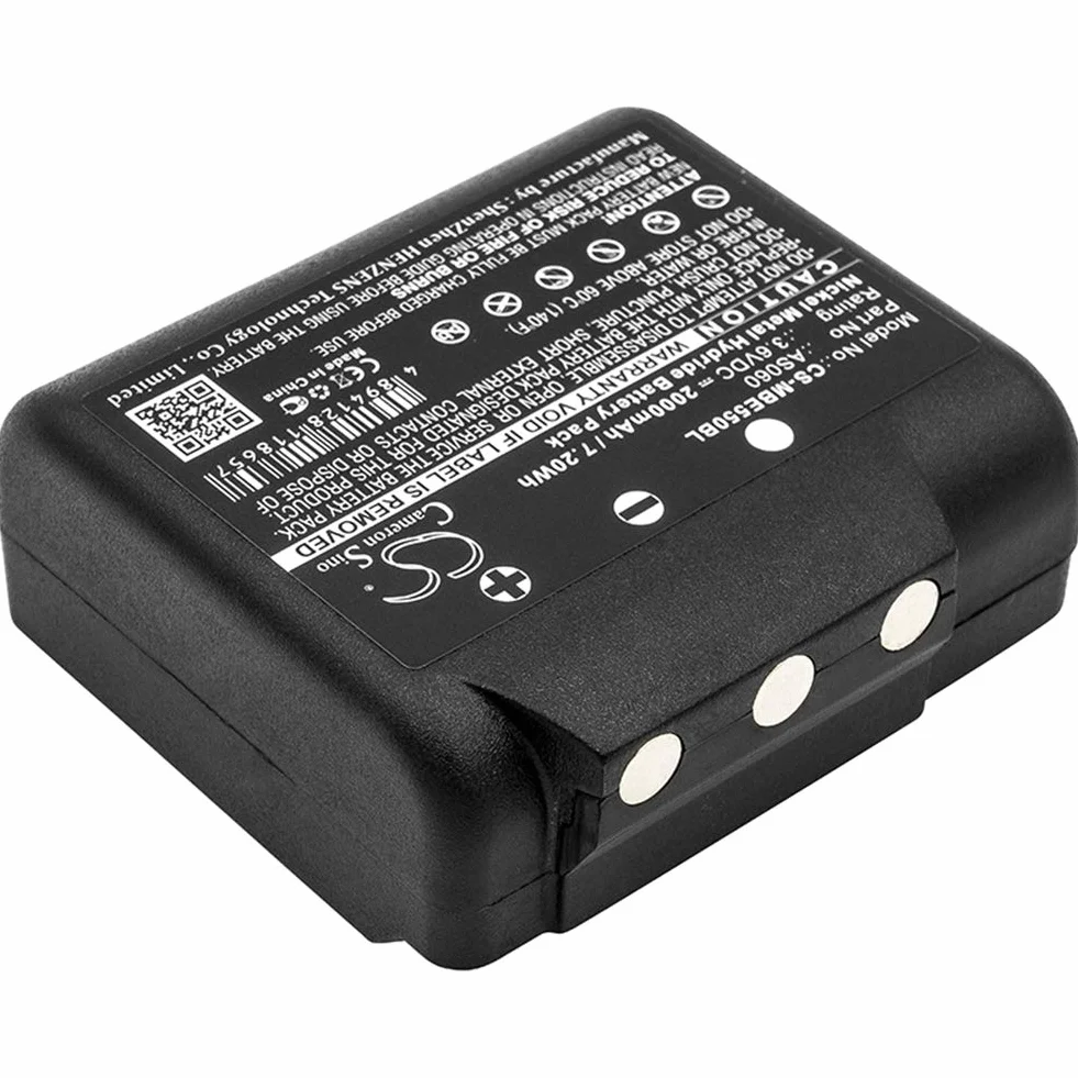CS-MBE550BL Batteria 2000mAh compatibile con ARES, ARES2, BE3600, BE5500, M550 Thor, Zeus, THOR2
