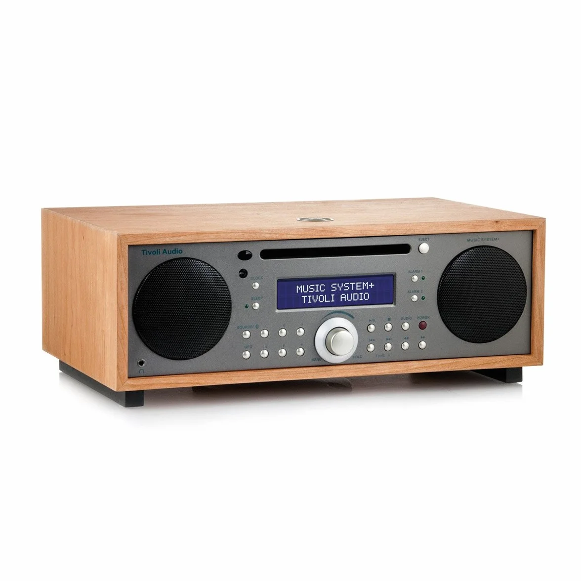 Tivoli Audio Music System+ Hi-Fi DAB/DAB+/FM All-in-one z CD i Bluetooth Ciliegio Tortora Metallizzato