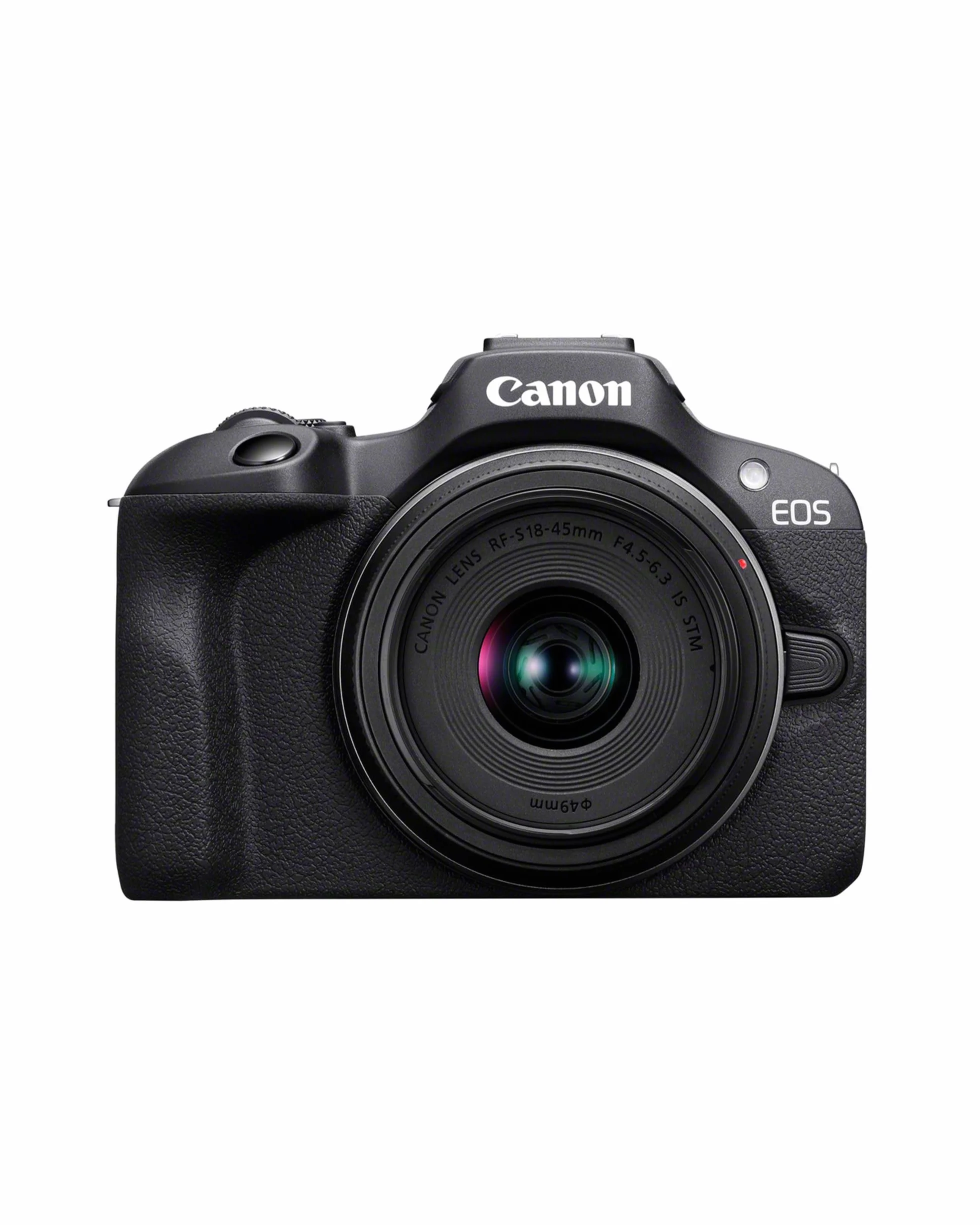 Canon EOS R100 + RF-S 18-45mm IS STM & RF-S 55-210mm IS STM Lenses - Fotocamera Mirrorless APS-C da 24,1 MP, Dual Pixel CMOS AF, Videocamera 4K, Scatto Continuo 6,5 fps - Wi-Fi, Bluetooth