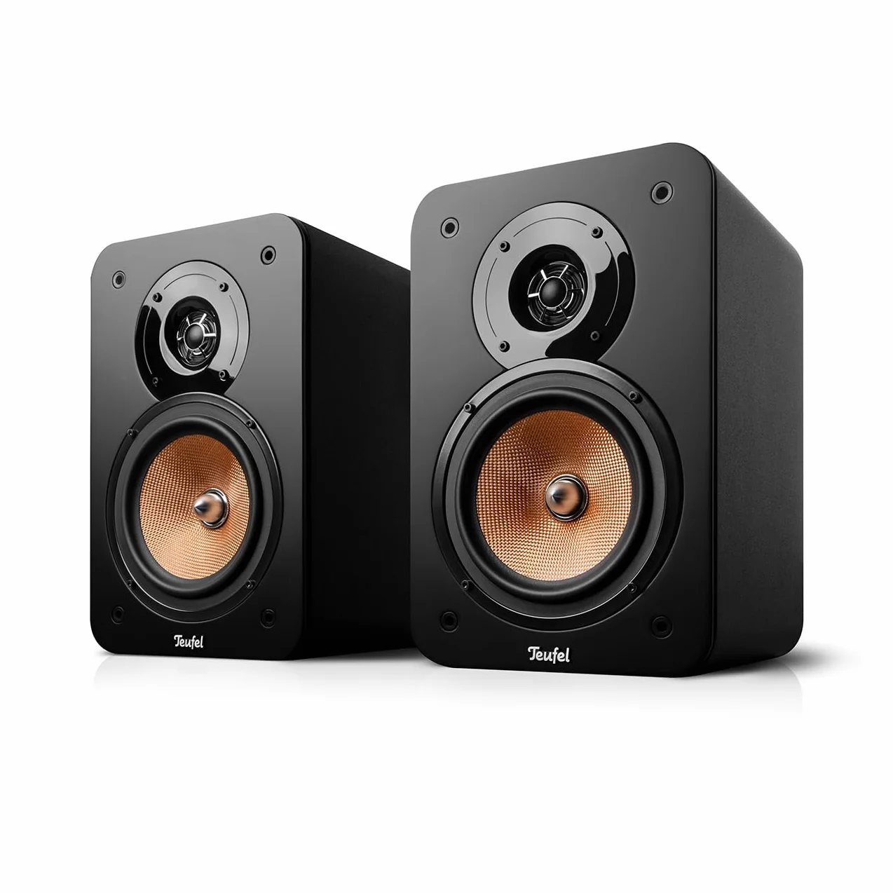 Teufel Ultima 40 Surround 5.1-Set, Sistema Audio Home Cinema Surround a 3 Vie con Subwoofer Potente, Bass Reflex, Espandibile, Nero