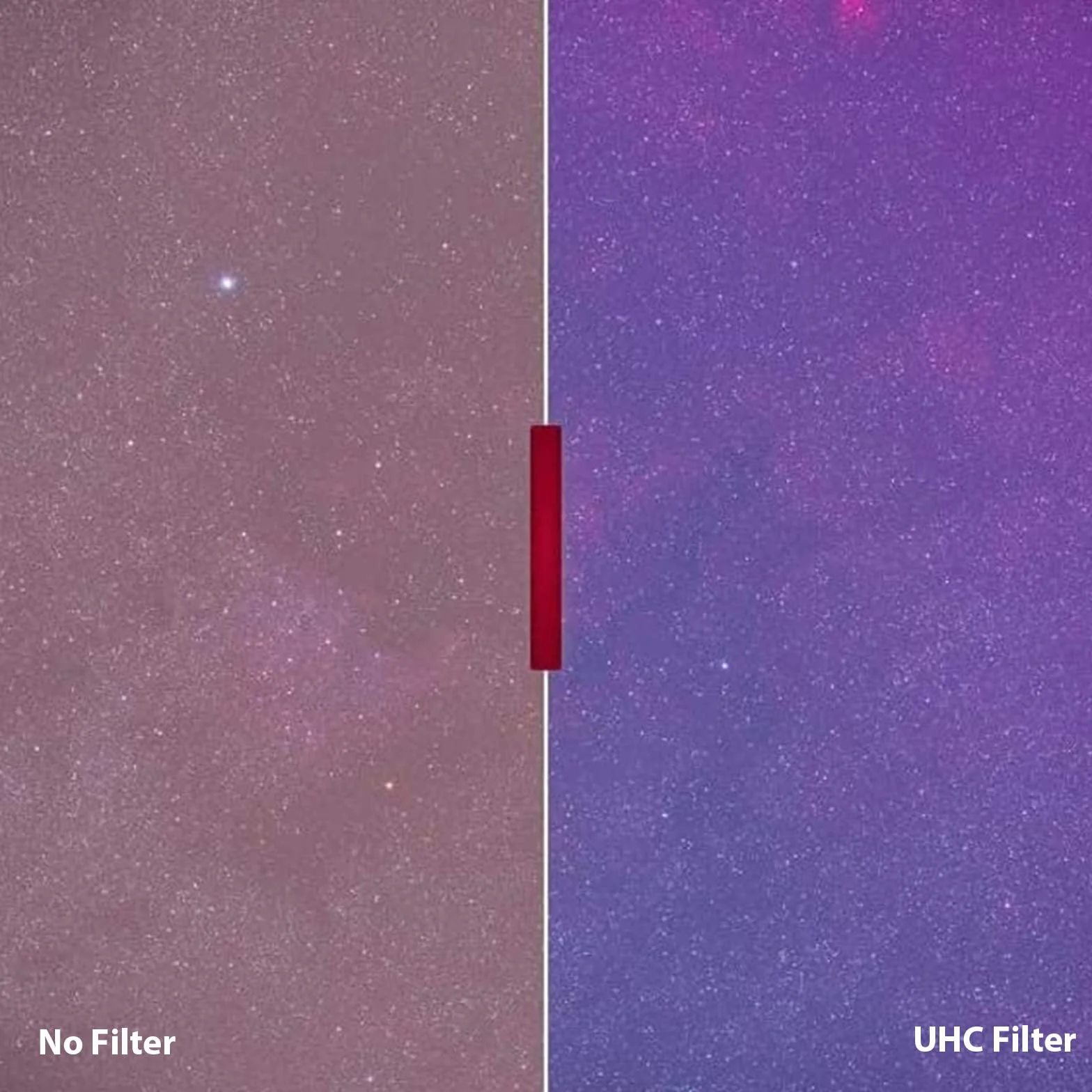 Svbony UHC, filtro telescopico da 3,2 cm, ad alto contrasto, riduce l'inquinamento luminoso della città, filtro per nebulosa per osservazioni celesti e astrofotografia