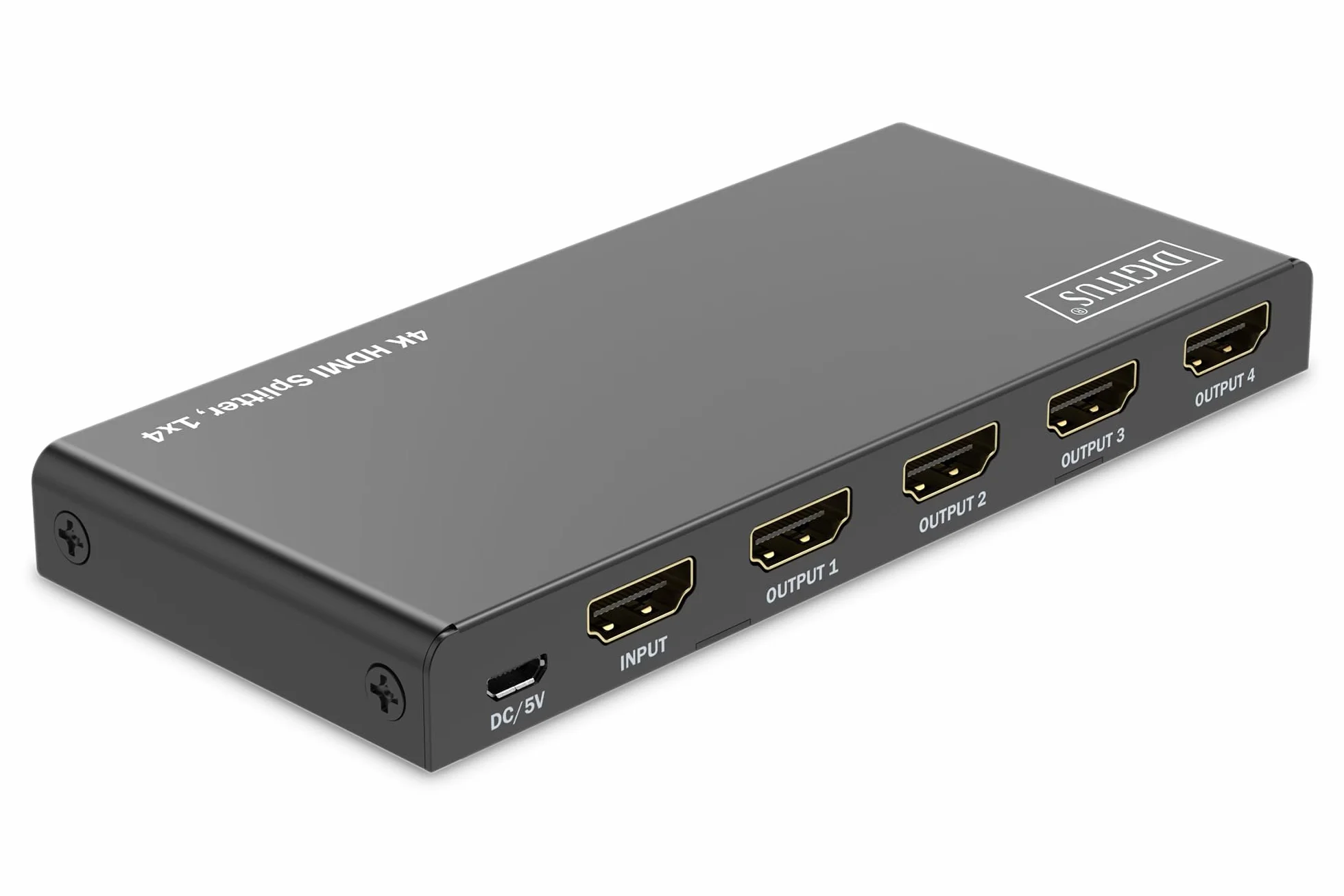 Digitus DS-55337 Splitter HDMI 1x4 4K UHD 60Hz HDCP 2.2 HDR