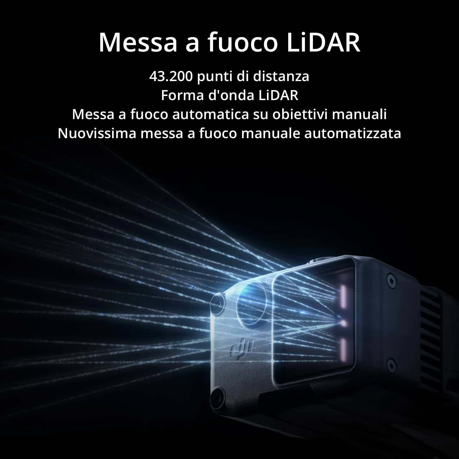 DJI Fotocamera cinematografica Ronin 4D-8K full frame con Stabilizzazione a 4 assi, 8K/75fps, Messa a fuoco LiDAR, Trasmissione wireless, Design modulare, PROSSD 1TB, Fotocamera professionale