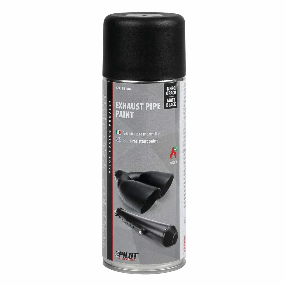 PILOT Vernice Spray per marmitte 400 ml Nero Opaco