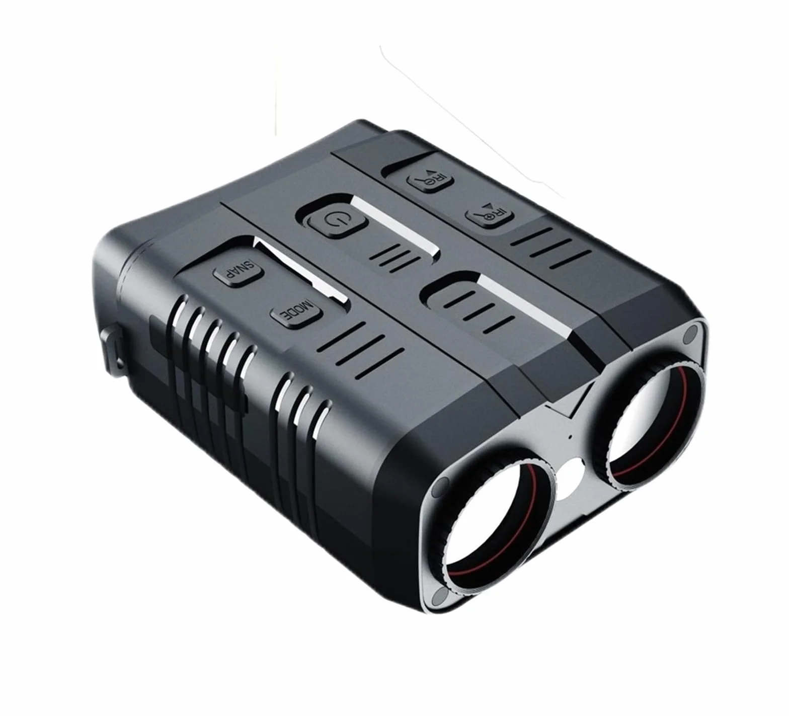 Visore Notturno, Ponbos NV009 4K UHD 800M a infrarossi Visione Notturna binoculare 42MP Zoom 10X telescopio Digitale Ricaricabile for Caccia Campeggio(with 64G TF Card)