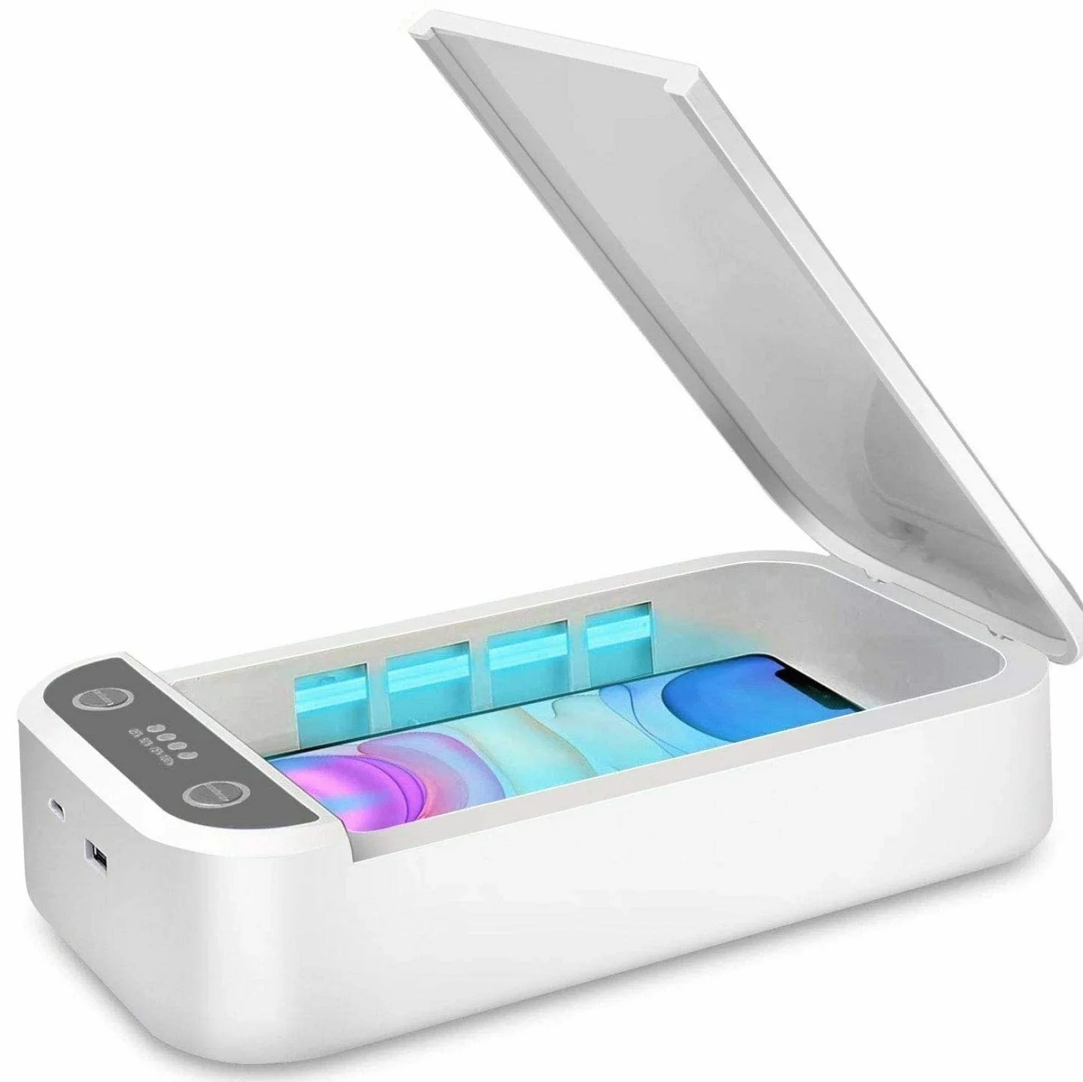 Sterilizzatore con luce UV, scatola per la sterilizzazione di telefoni cellulari, smartphone e iPhone