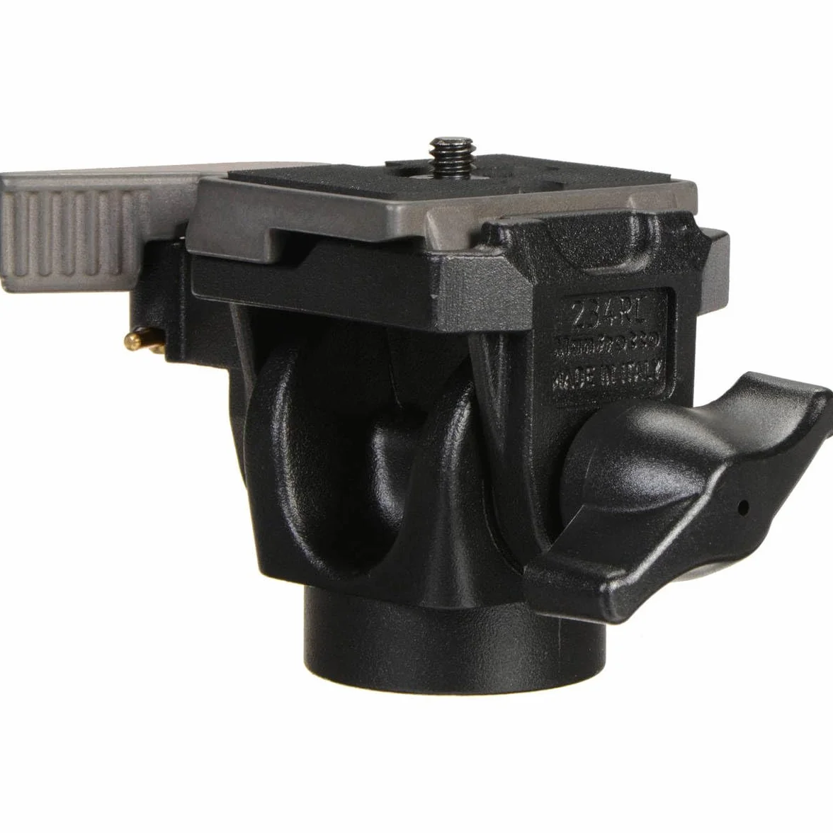 Manfrotto 234RC Testa Rapida in Alluminio per Monopiede, Nero
