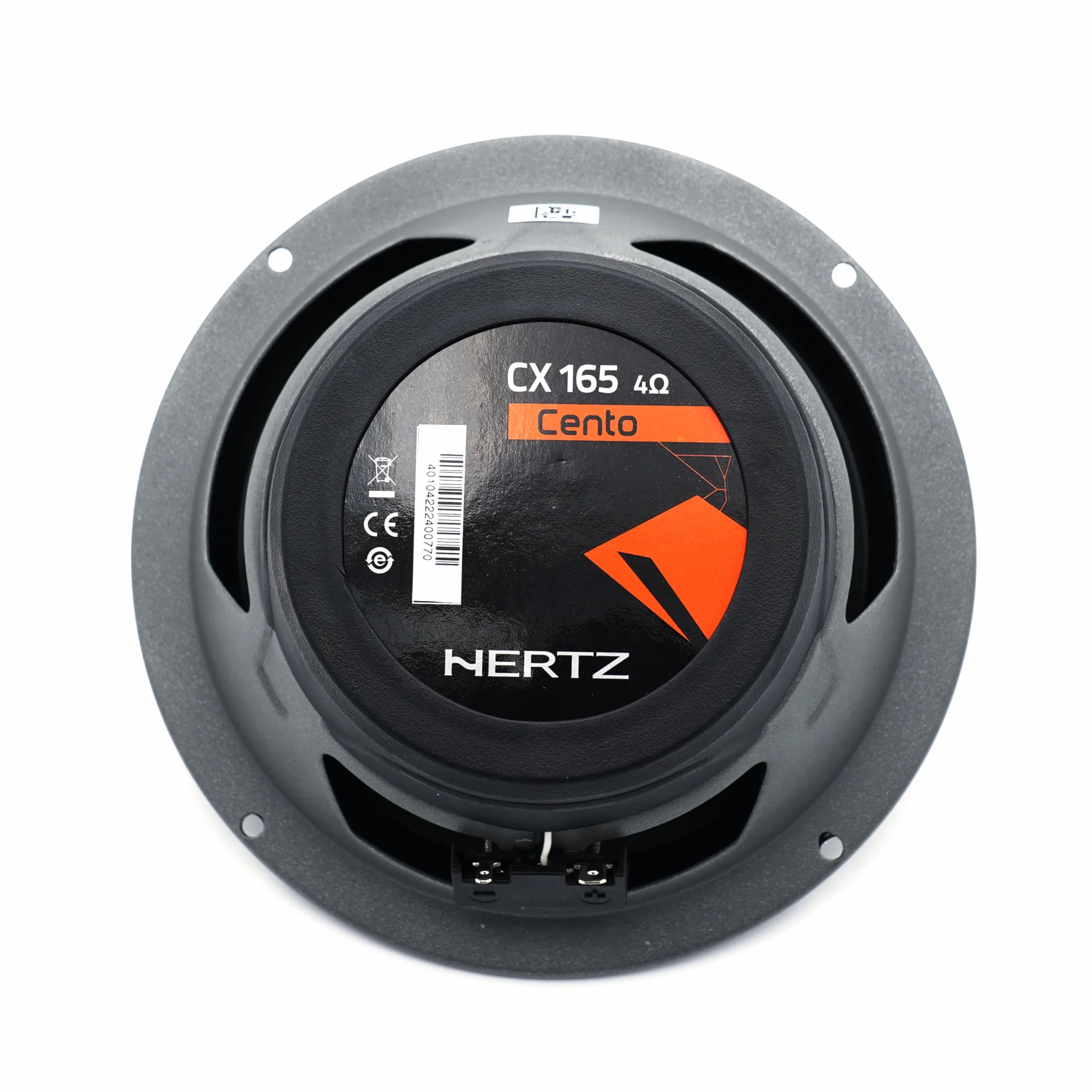 Hertz CX 165 - Coppia di altoparlanti coassiali a 2 vie da 165 mm con tweeter PEI da 24 mm e woofer in polipropilene, risposta sonora bilanciata e installazione OEM-friendly, potenza massima 210W