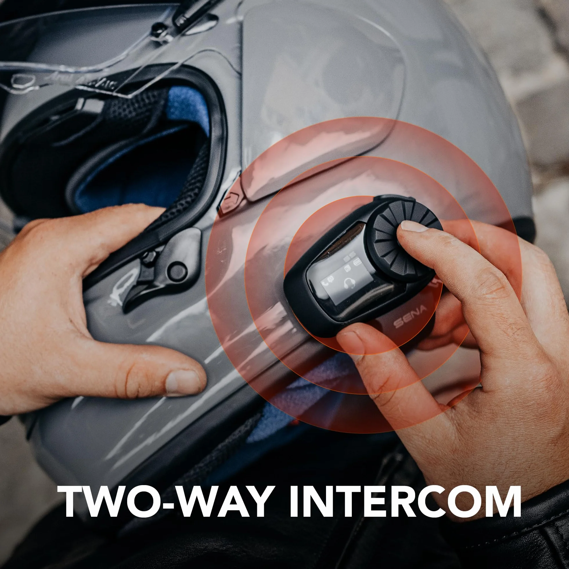 Sena 5S Sistema di comunicazione Bluetooth per moto, Confezione doppia(2022), nero