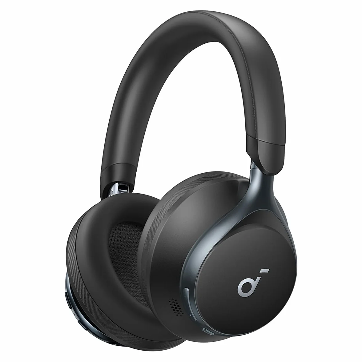 Soundcore Anker Space One Cuffie Bluetooth Cancellazione Rumore Attiva Adattiva, Riduzione Voce Umana 2X Più Forte, 40 Ore ANC, Controllo app, LDAC Hi-Res Wireless Audio, Chiamate Chiare