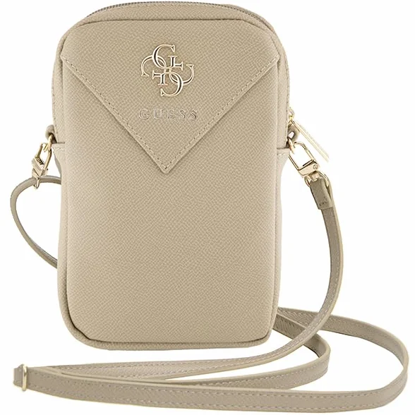 CG MOBILE Guess GUWBZPGSTEGD - Custodia a triangolo con cerniera, colore: oro chiaro