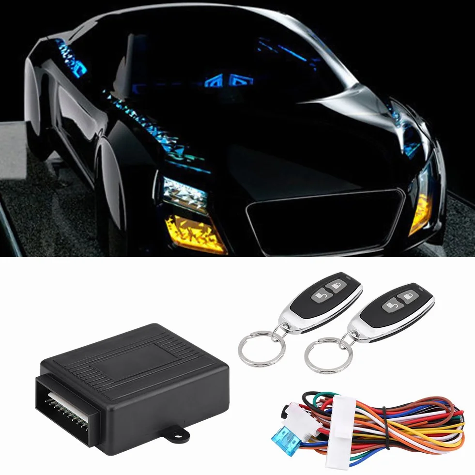 Kit Di Telecomando Per Chiusura Centralizzata - Chiusura Centralizzata Auto Universale Adatto Perkeyless Entry System Replace Professional Universal Car Door Lock Entr