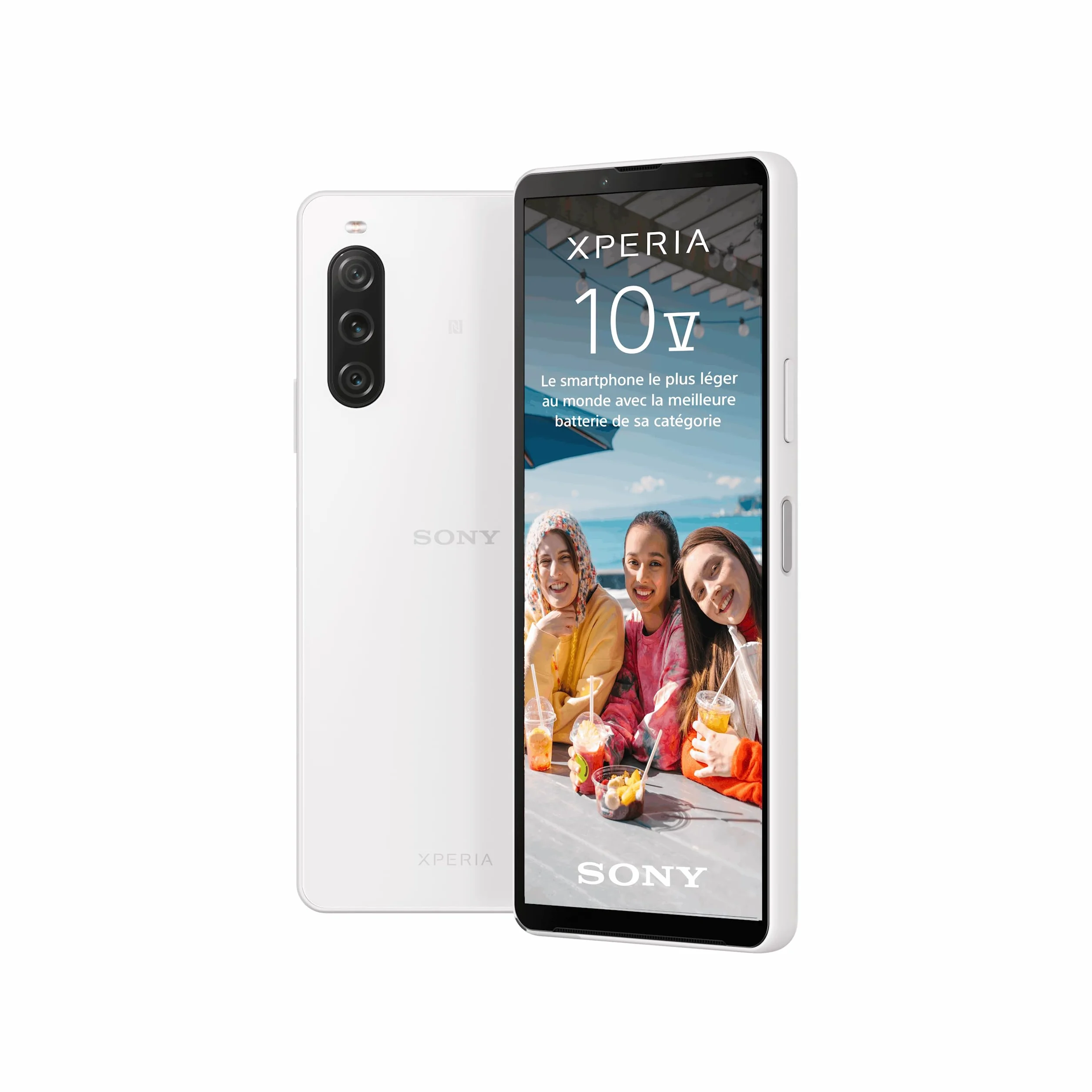 Sony Xperia 10 V 5G 128GB/6GB RAM Dual-SIM weiß (Ricondizionato)