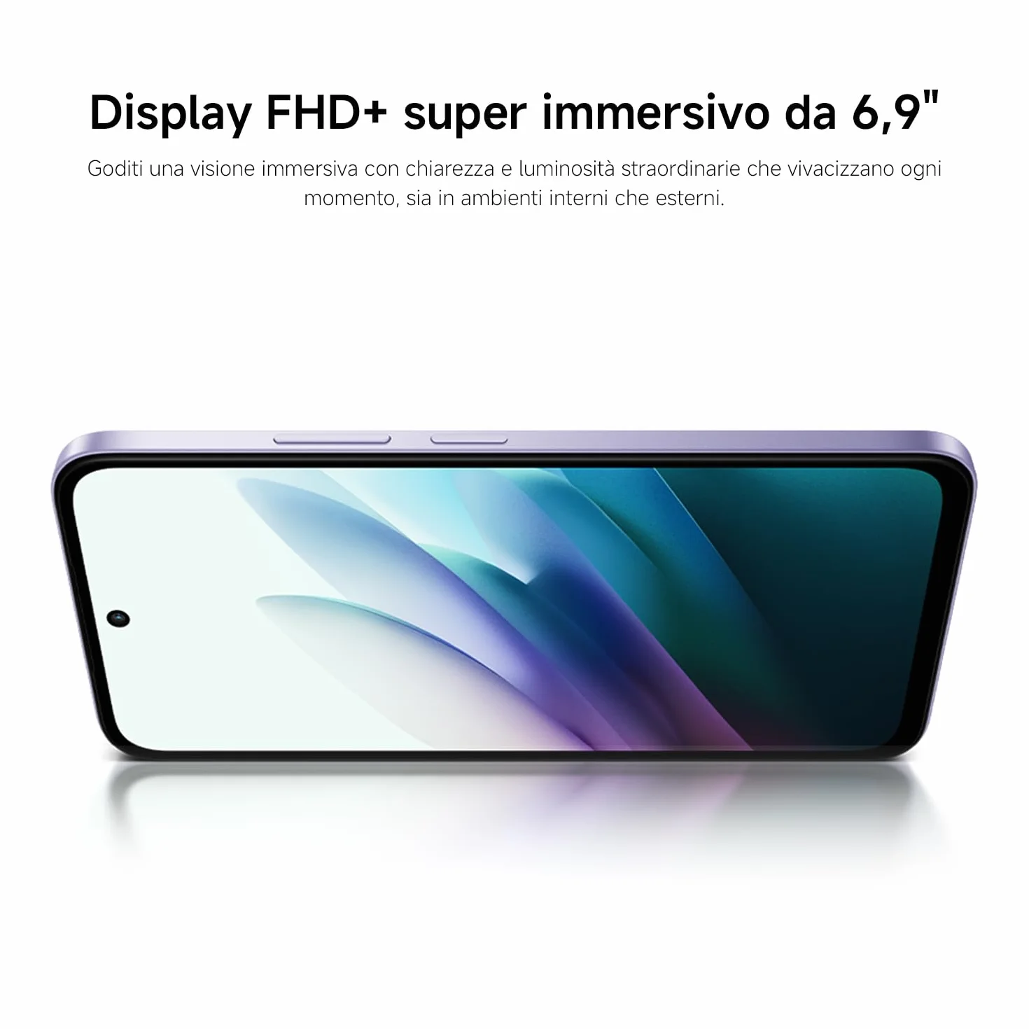 XIAOMI Redmi 15, Smartphone 8+256GB, DotDisplay FHD+ 144Hz da 6,9", Snapdragon 685, doppia fotocamera AI da 50MP, Batteria da 7000mAh, Garanzia di 2 anni, Nero, Caricabatterie non incluso