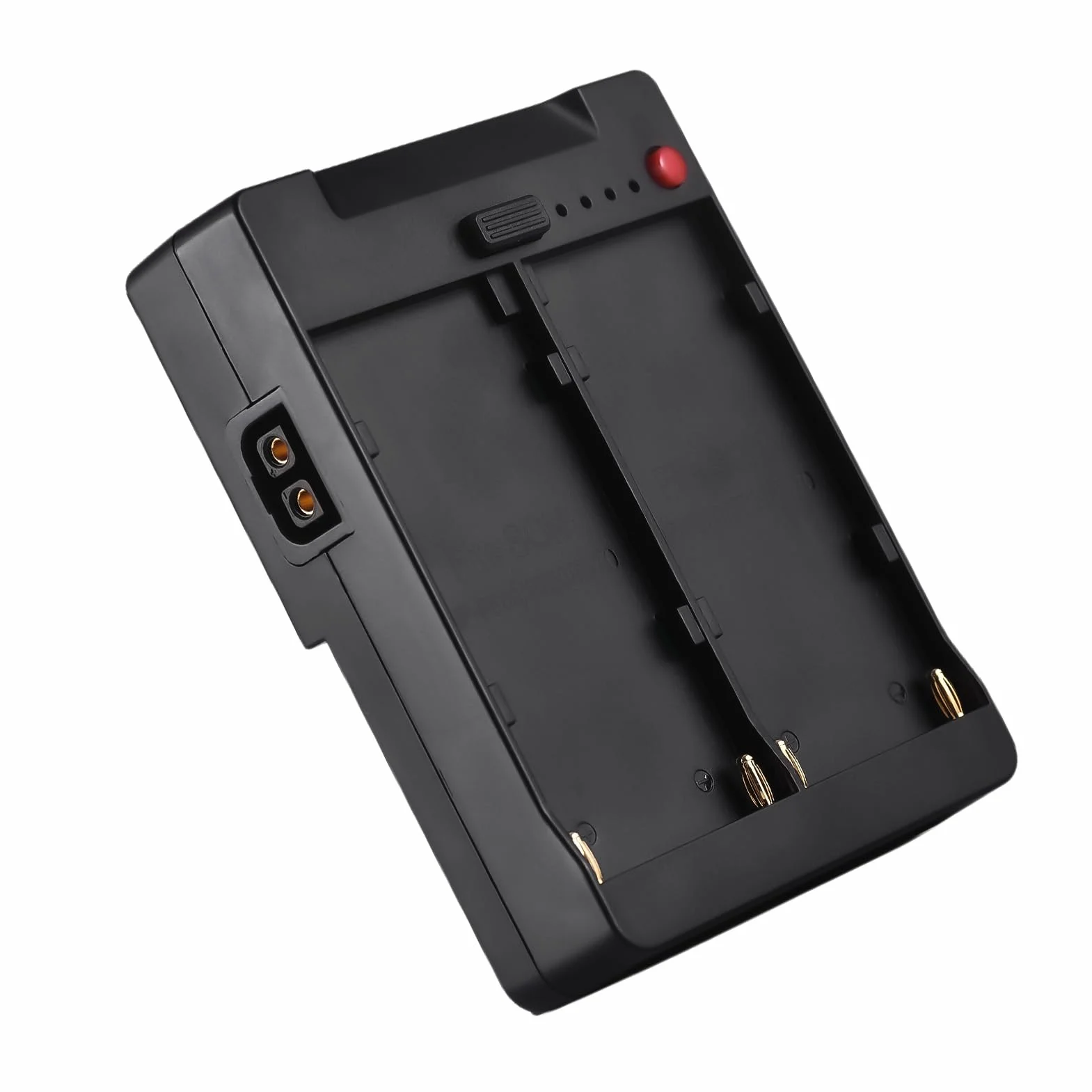 Andoer NP-F970 F750 F550 - Piastra per batteria a V-Lock V-Mount con uscite USB-A/Type-C/DC/D-TAP
