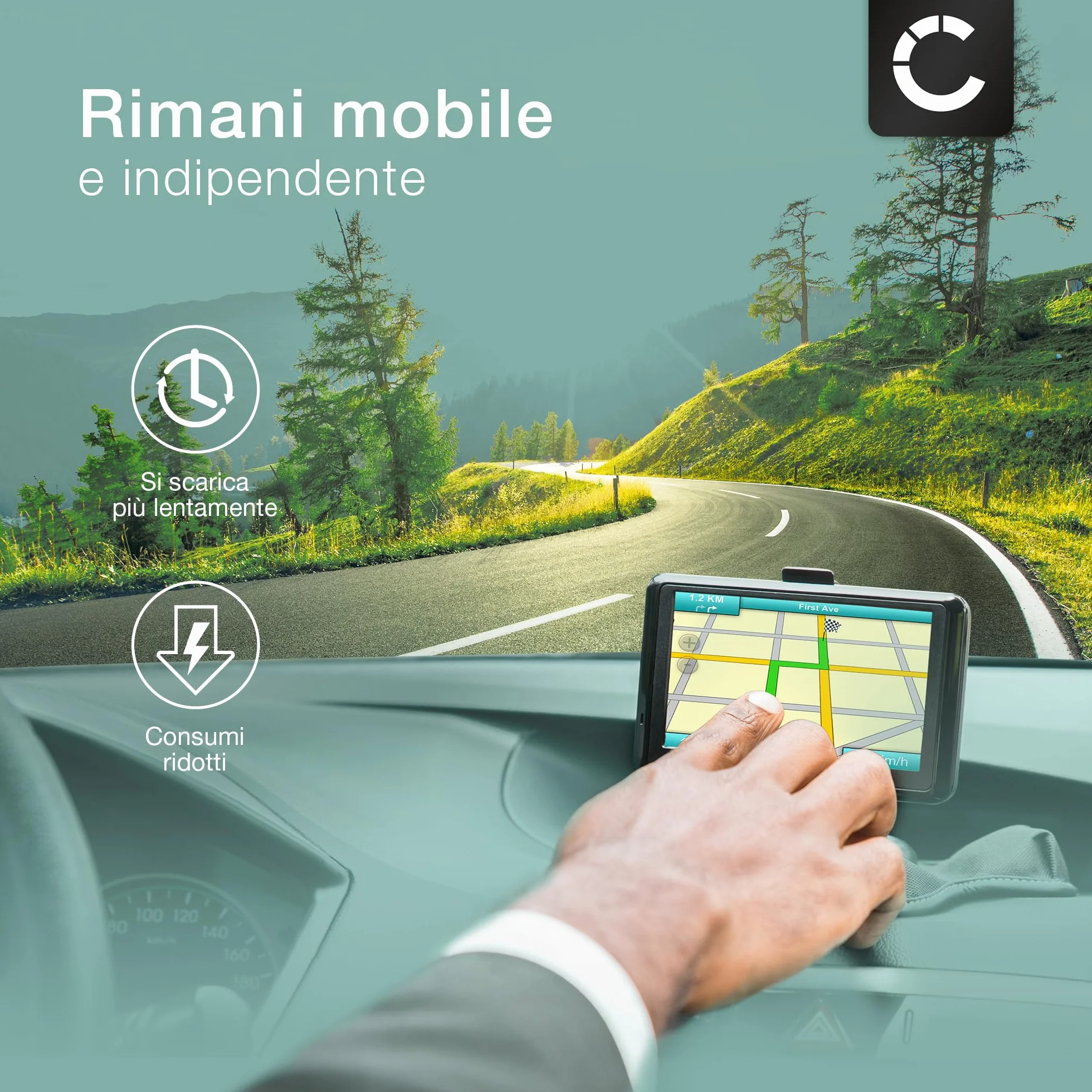 CELLONIC 1x Batteria per Navigatore GPS Compatibile con Garmin Alpha 100, Montana 600, Alpha 200, 010-11599-00 – (2200mAh, 3.7V) + Caricabatteria