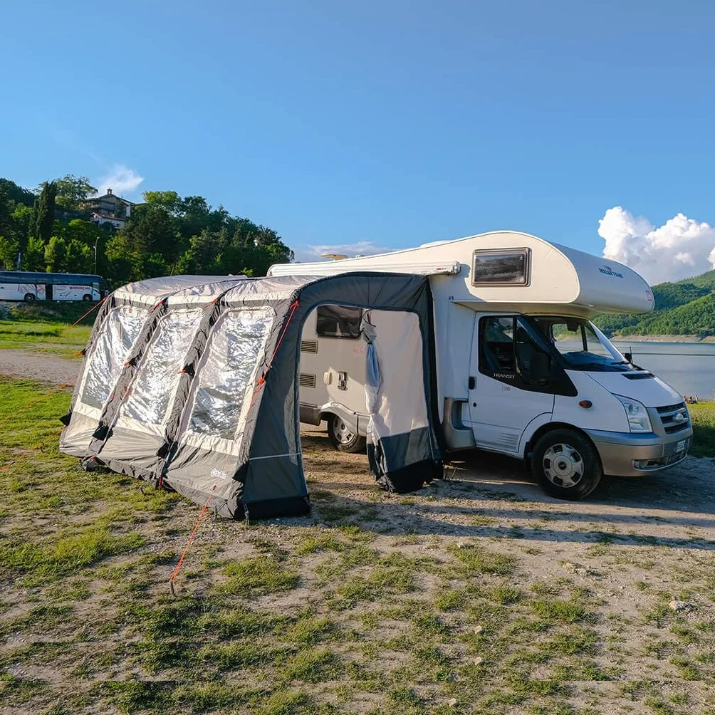 Tenda gonfiabile Unikka Wonderland per roulotte e camper 390 cm