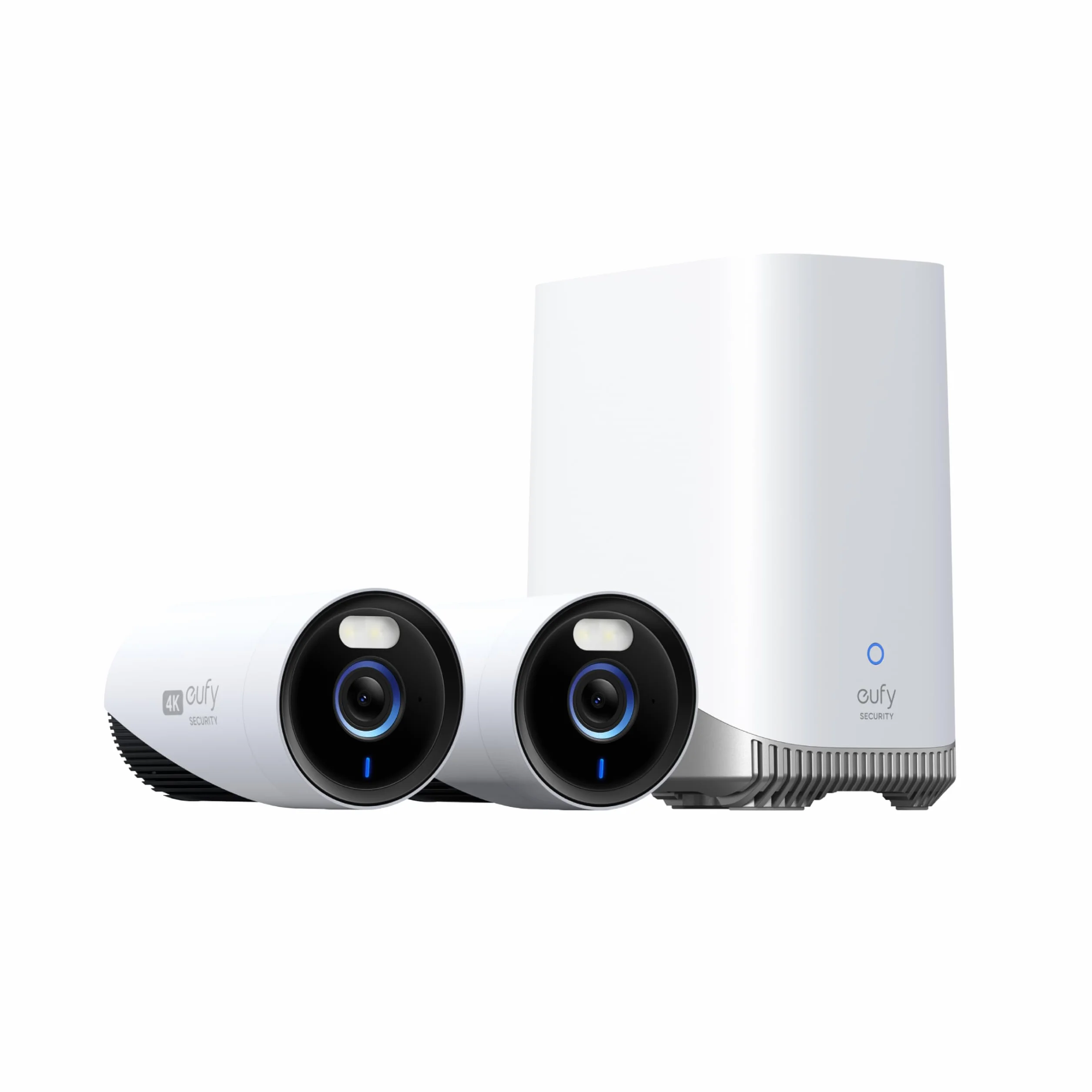 eufy Security eufyCam E330 (Professionale) Telecamera di sorveglianza per esterni 4K, registrazione 24/7, espandibile fino a 10 cam, memoria locale (ricondizionato)