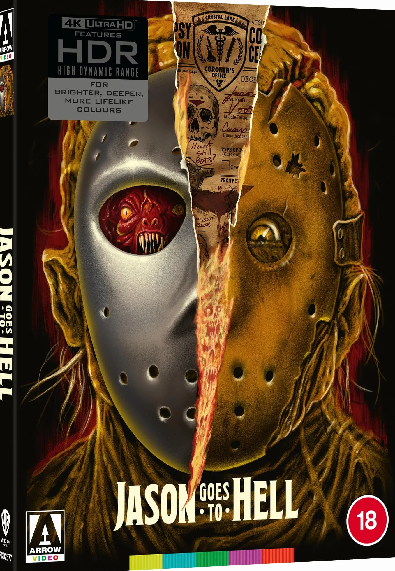 Jason Goes To Hell Limited Edition 4K UHD [Blu-ray] [Region Free]