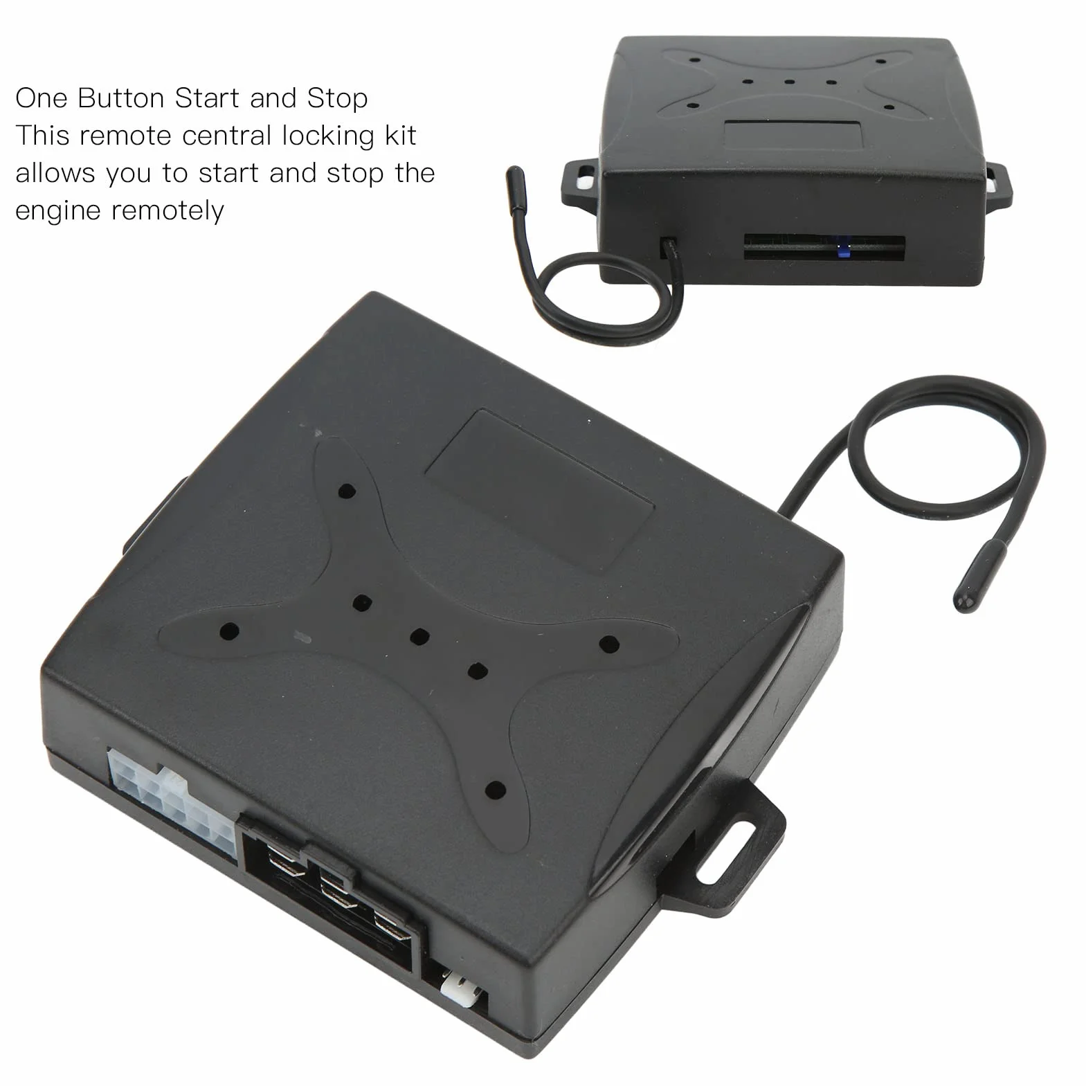 Kit per Auto con Ingresso Senza Chiave Sistema di Accesso Senza Chiave per Auto Antifurto 12V Sistema di Blocco Remoto con Avvio con Un Pulsante Universale per Automobili
