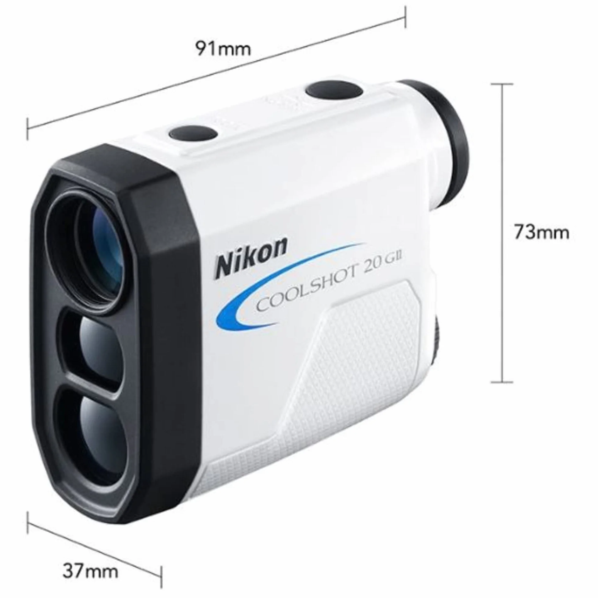 Nikon COOLSHOT 20 GII Laser Rangerfinder, White
