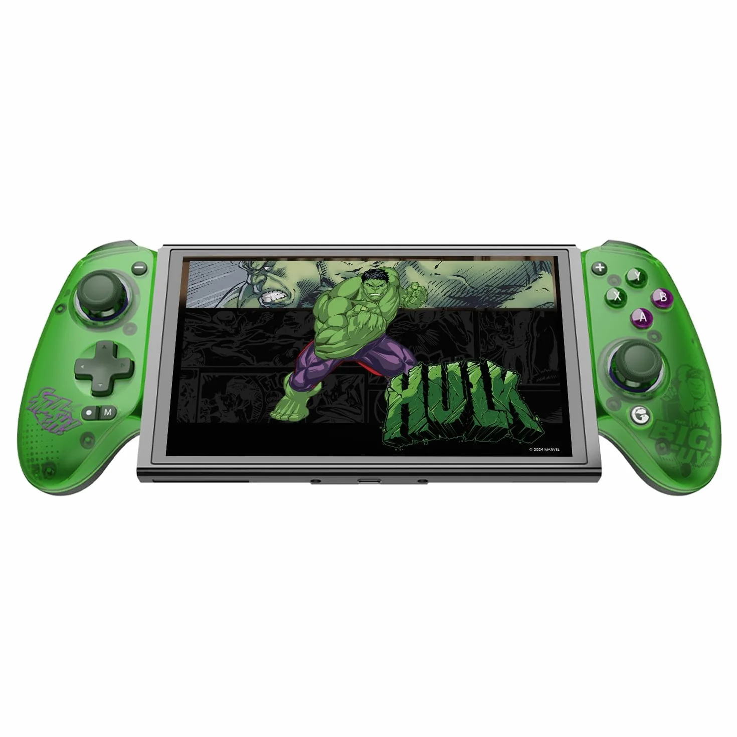 GameSir G8 Plus Bluetooth Mobile Game Controller for Switch & iOS & Android, Wireless Gamepad – Hall Effect Joysticks & Triggers Fit For PlayStation, Steam Link (Gamesir G8 Plus Hulk Edition)