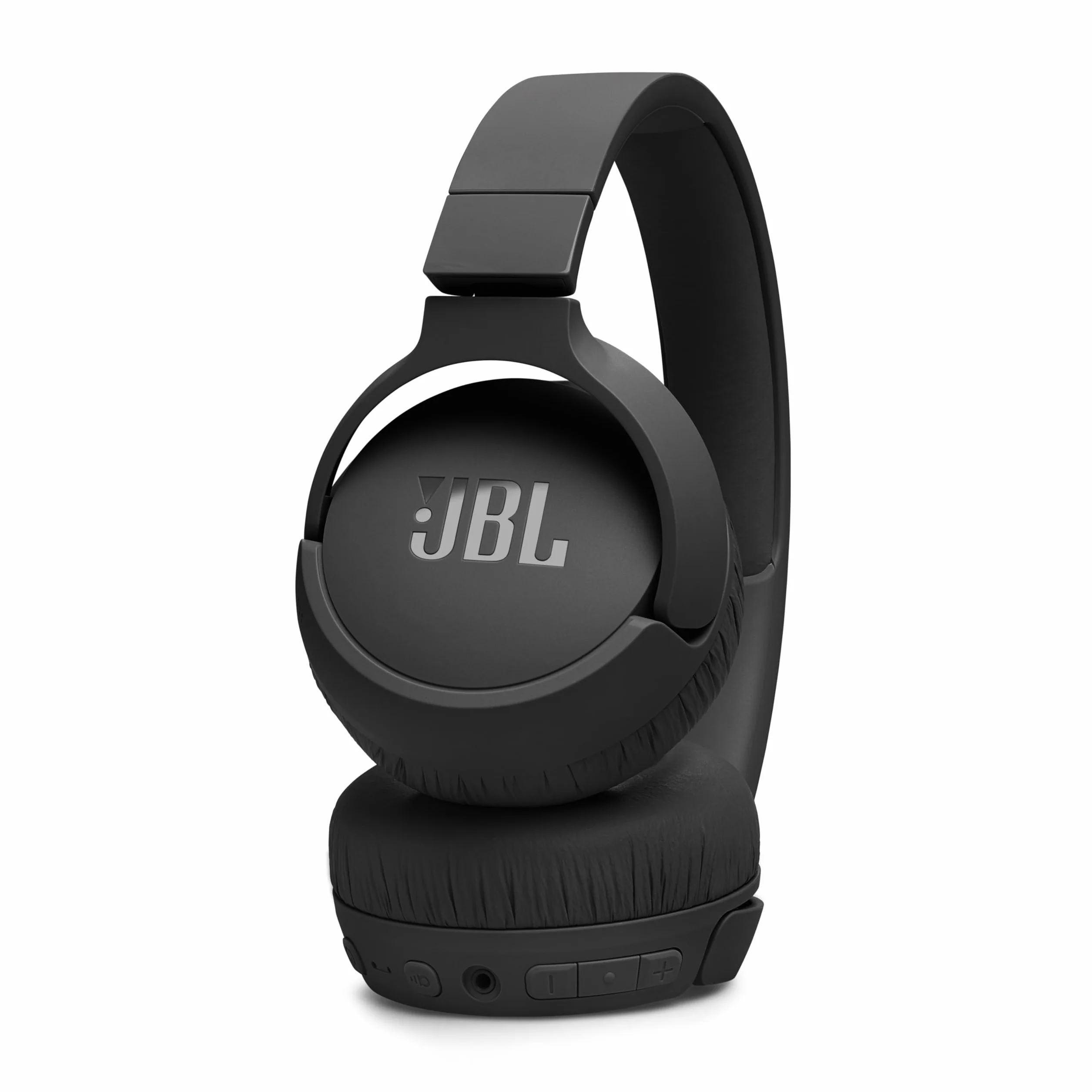 JBL Tune 670 NC Cuffie On-Ear Bluetooth Wireless, con Cancellazione Adattiva del Rumore, SmartAmbient, VoiceAware, JBL Pure Bass Sound, Connessione Multipoint, fino a 70 Ore di Autonomia, Nero