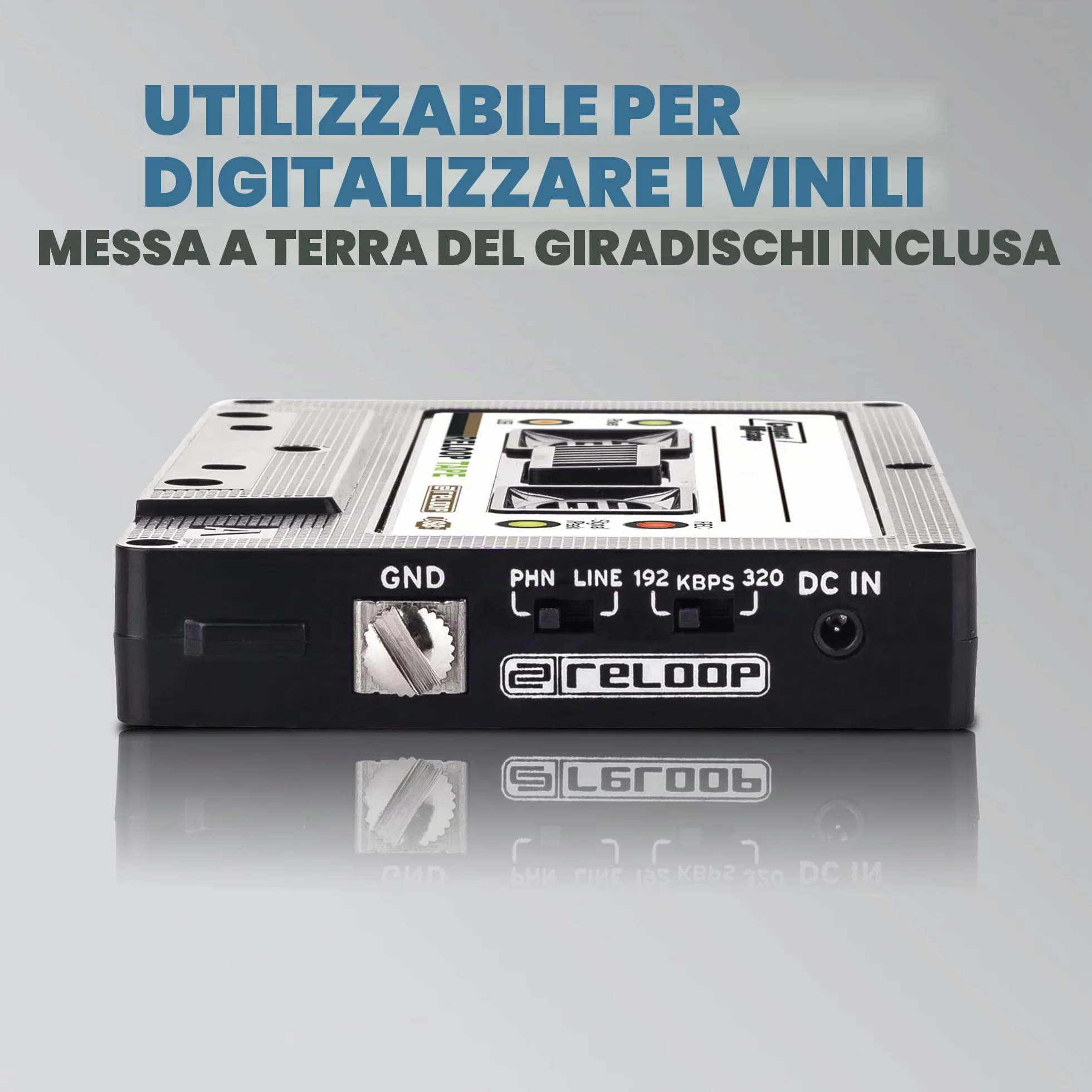 Reloop Tape Mixsession-Recorder Accessorio per DJ