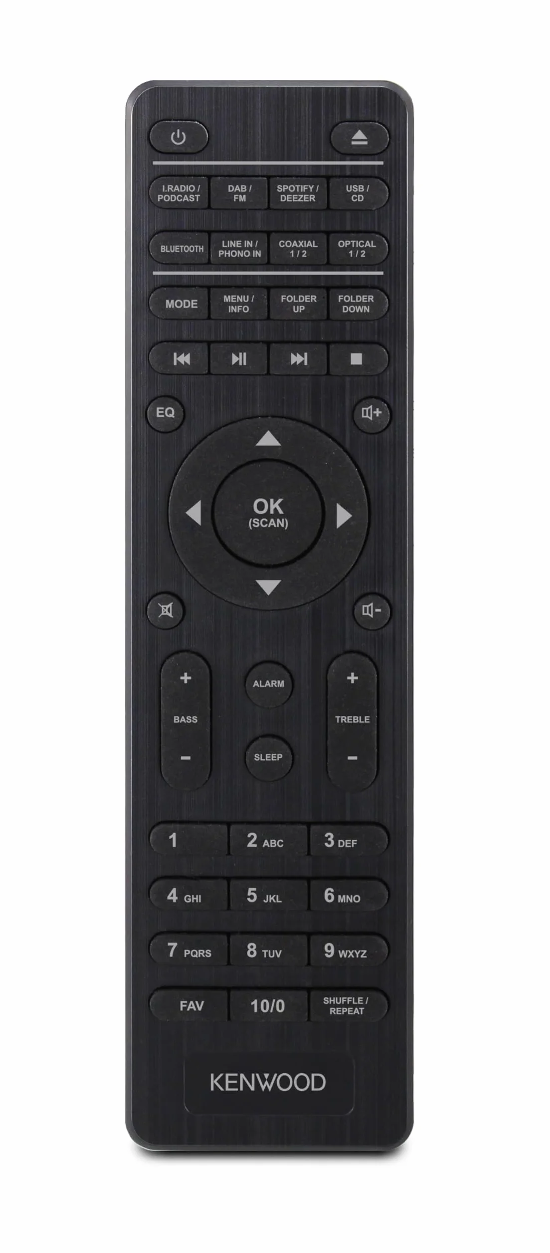 Kenwood KR-W8000SCD Ricevitore Hi-Fi Smart lettore CD amplificatore DSP 2x30W RMS Wi-Fi Bluetooth DAB+ FM RDS Internet Radio Spotify