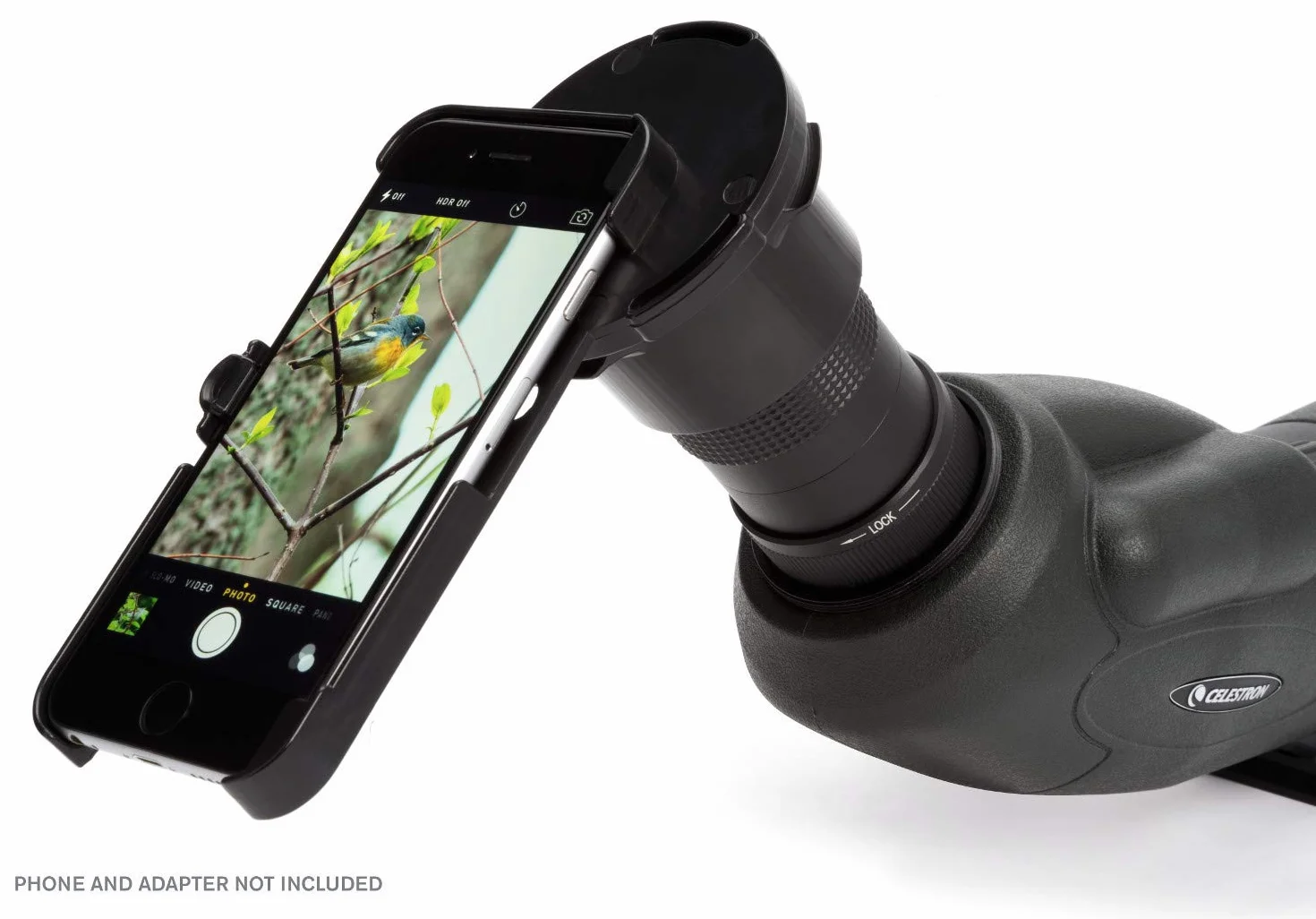 Celestron 52332 TrailSeeker Cannocchiale 80-45°, Nero