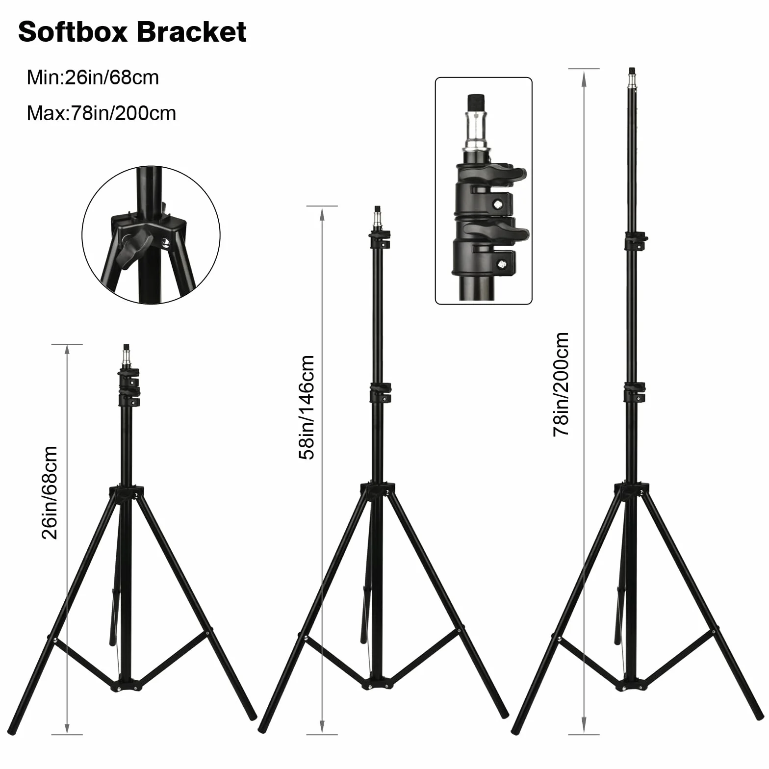 Tiandirenhe Softbox Set Studio Fotografico 85W LED 50x70cm Luci Regolabile 2800K-5700K Lampada Diurna E27 e Borsa , per Foto di Ritratto Prodotto Moda, video di YouTube,Tiktok (3 set softbox)