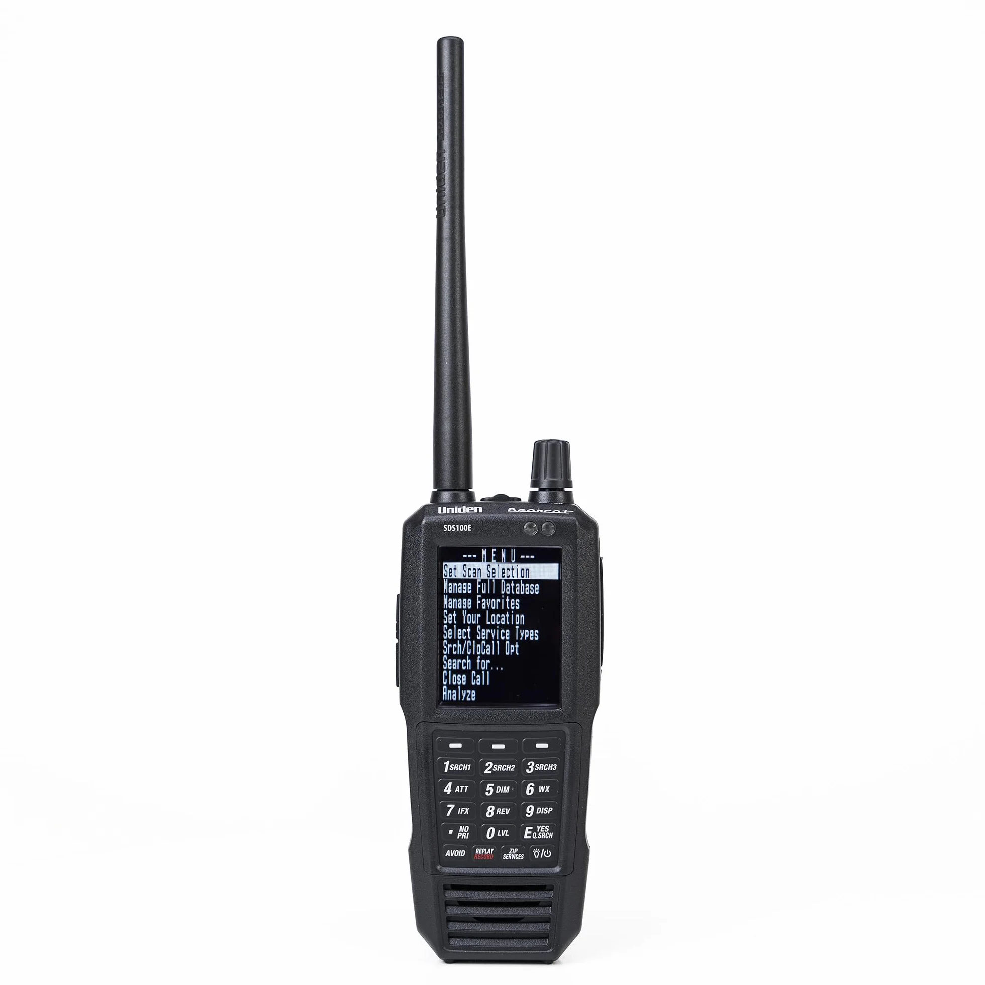 Uniden SDS-100E SCANNER PORTATILE 25-512MHz, 758-960MHz e 1240-1300 MHZ AM, FM, NFM, WFM o FMB e DIGITALI