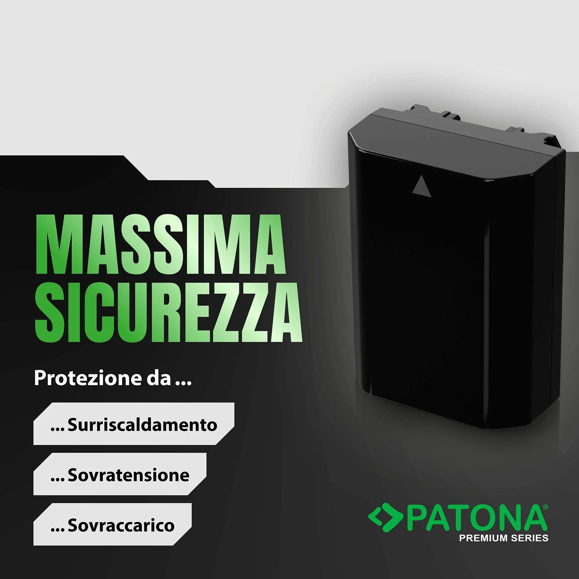 PATONA 2x Premium Batteria NP-FZ100 2400mAh – ricambio per Sony Alpha 6600 6700 7 III/IV 7C II 7CR 7R IV/V A1 FX3 FX30 ZV-E1 – la scelta conveniente per la piattaforma FZ100