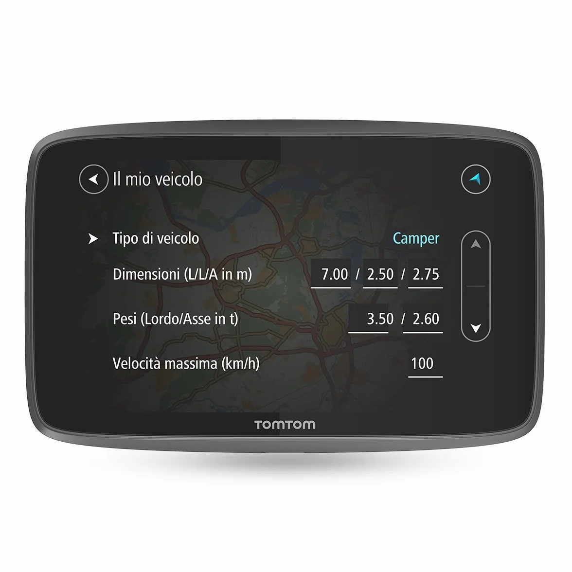 Tom Tom Navigatore Satellitare GO CAMPER