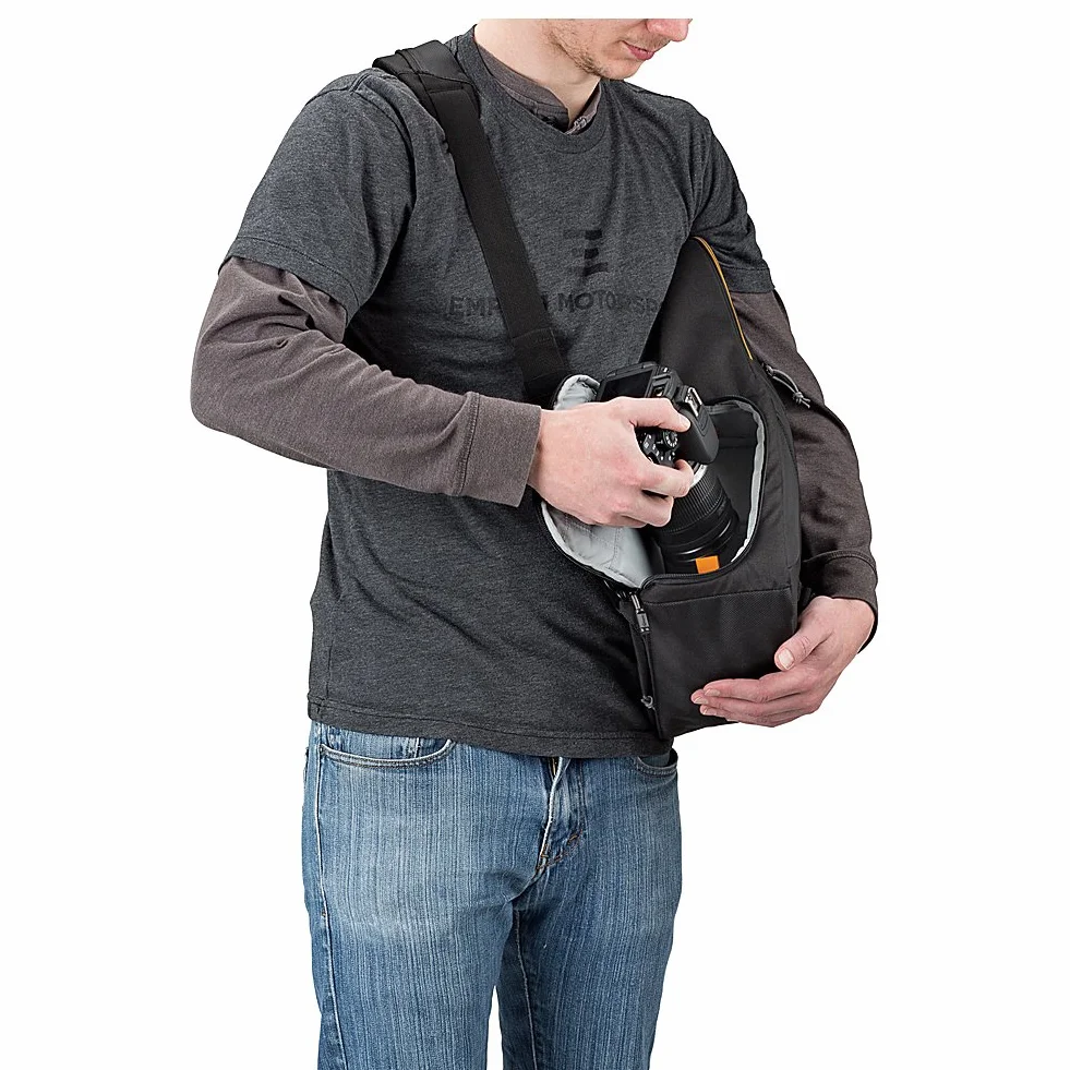 Lowepro Slingshot Edge 250 AW Zaino Nero, Taglia unica