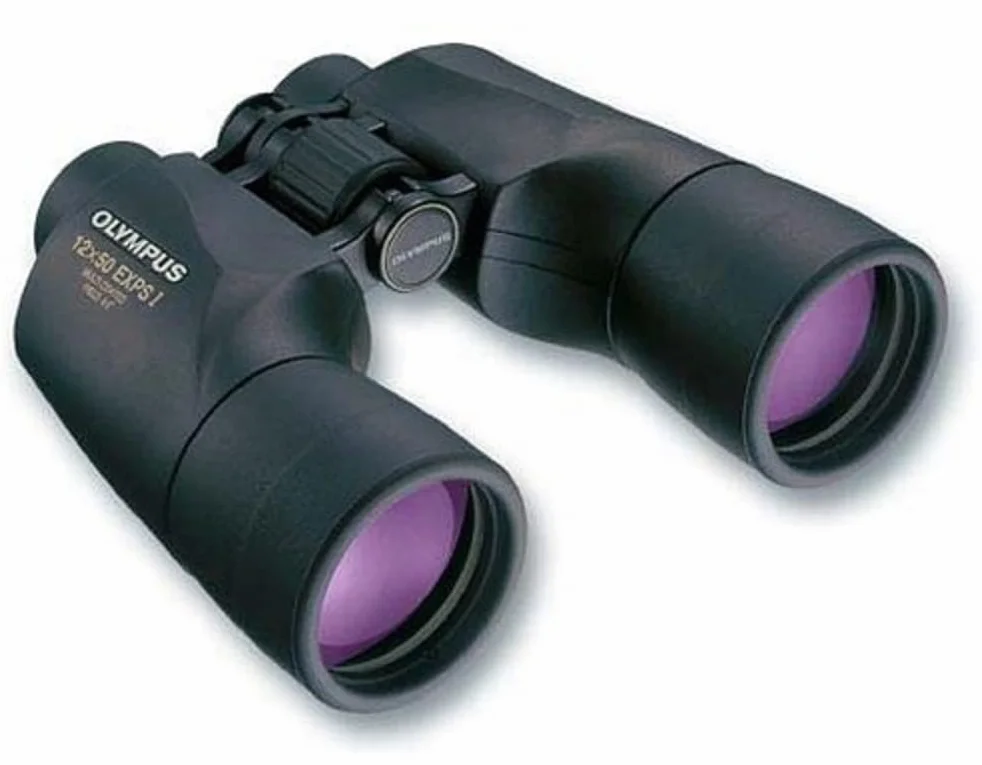 Olympus Binocolo Professionale EXPS I 12x50 per Bird Watching e Astronomia con Prismi BaK4 e Rivestimento Antiriflesso