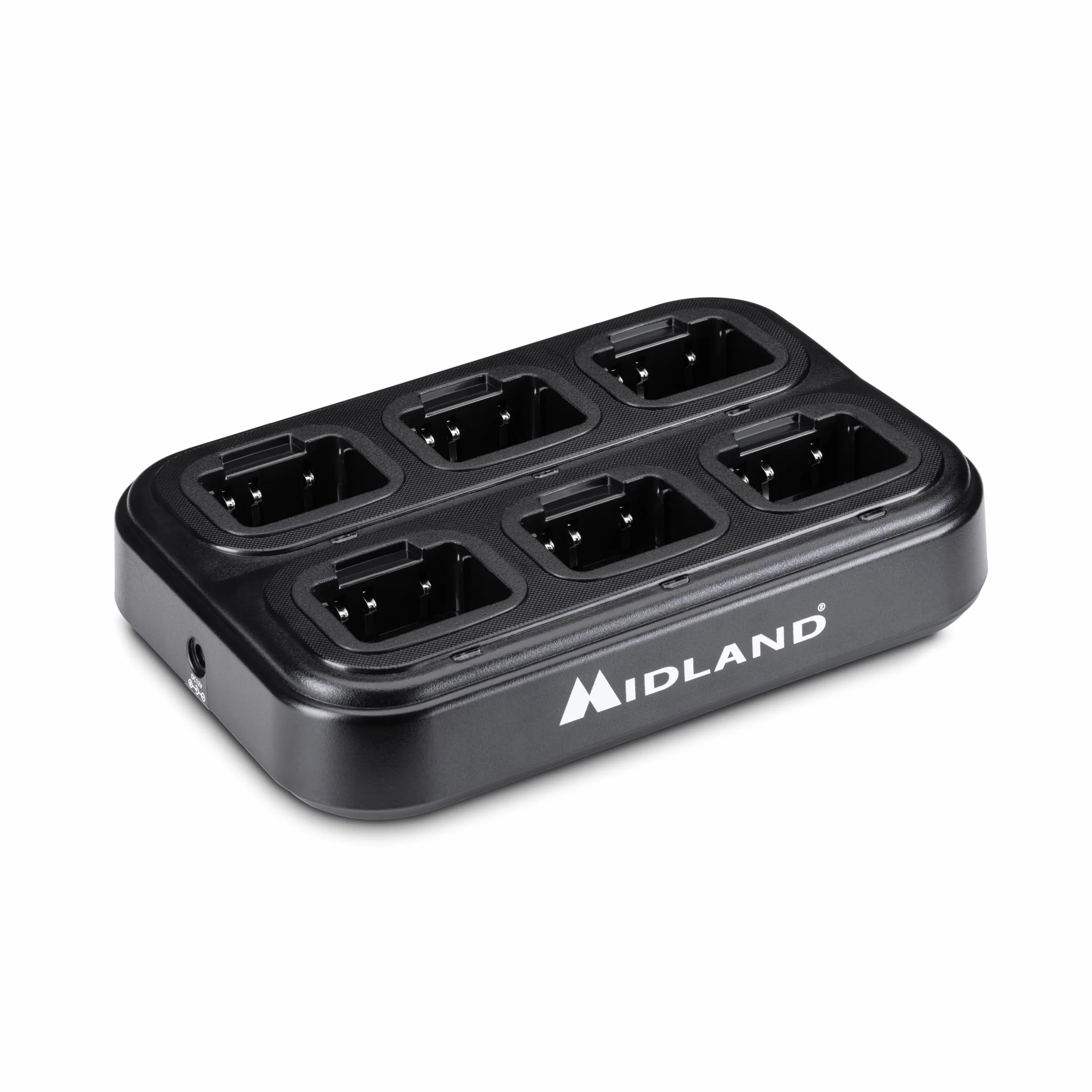 Midland Caricatore Multiplo 6 Walkie Talkie G15 PRO G18 Arctic Adattatore Muro Incluso Espandibile 12 Posti