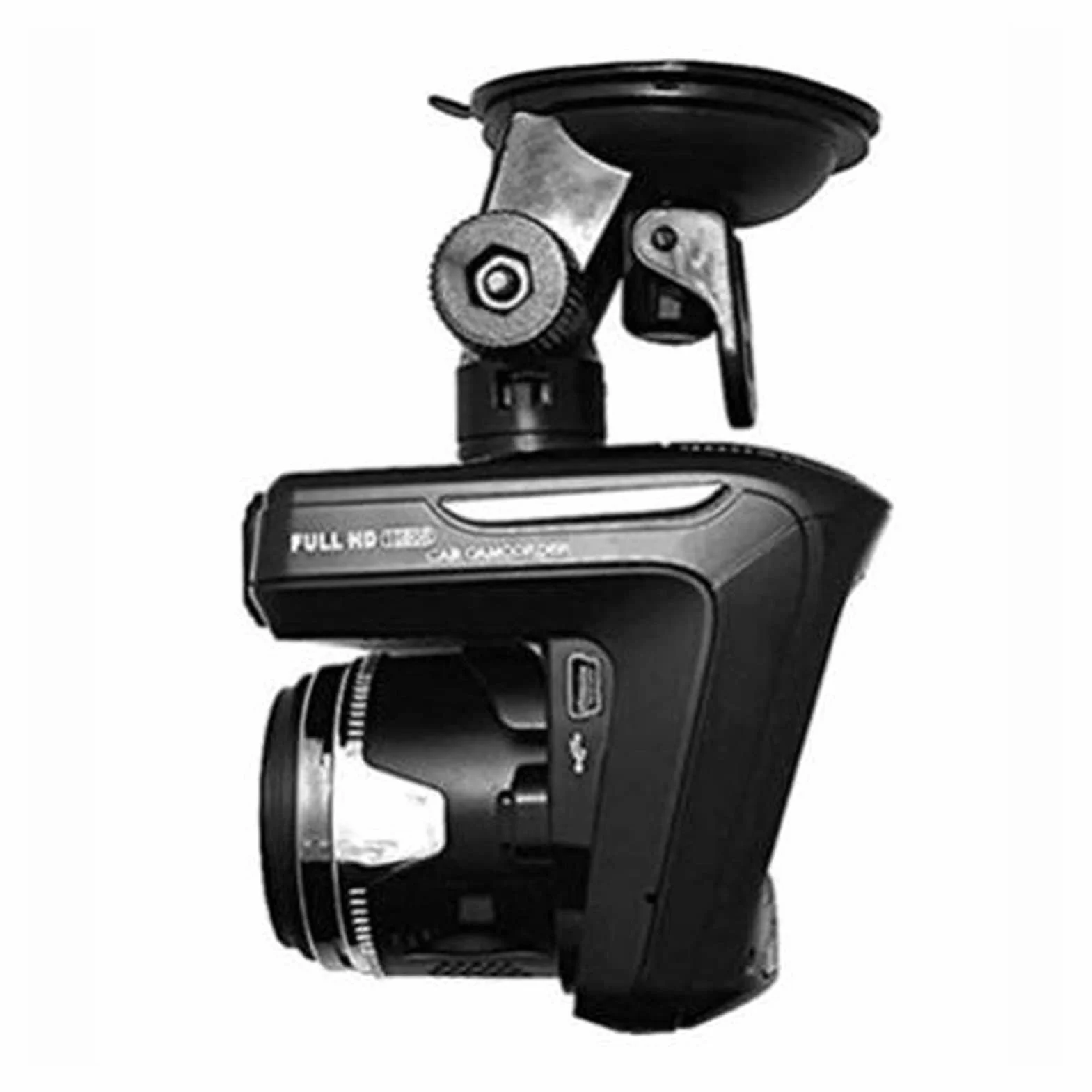 GPS Rilevatore Speed ​​Direction Time 1200W WDR 2.3 "Rilevatore Radar DVR Auto 2 in 1 Telecamera Auto-rilevatore Full HD 1080p Rilevatore Radar