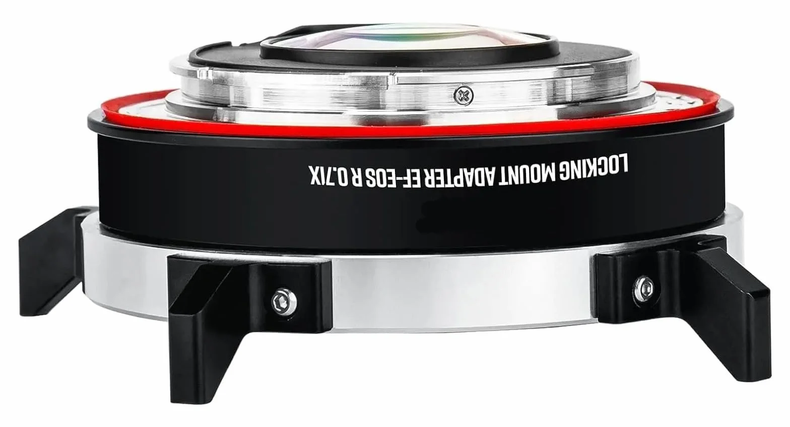 Adattatore for obiettivo Speed ​​Booster AF 0,71x con supporto di blocco, compatibile con fotocamere Canon EF-RF,Camera Lens Adapter