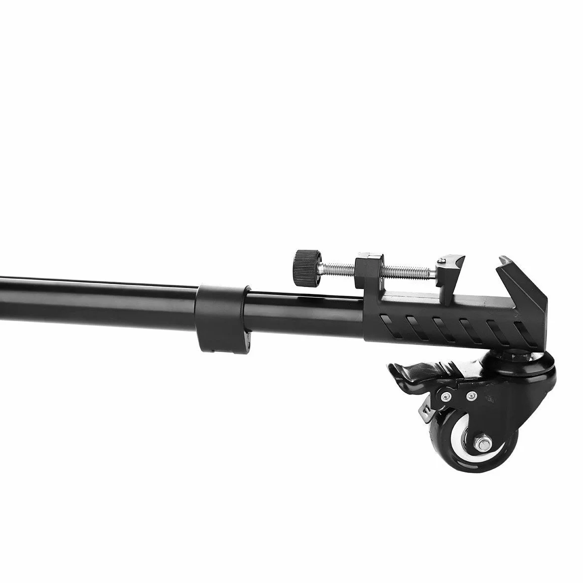 Photography Professional - Treppiede universale pieghevole con ruote in gomma e supporti regolabili per fotocamere Canon, Nikon, Sony, DSLR, videocamere, video illuminazione, portata massima 20kg