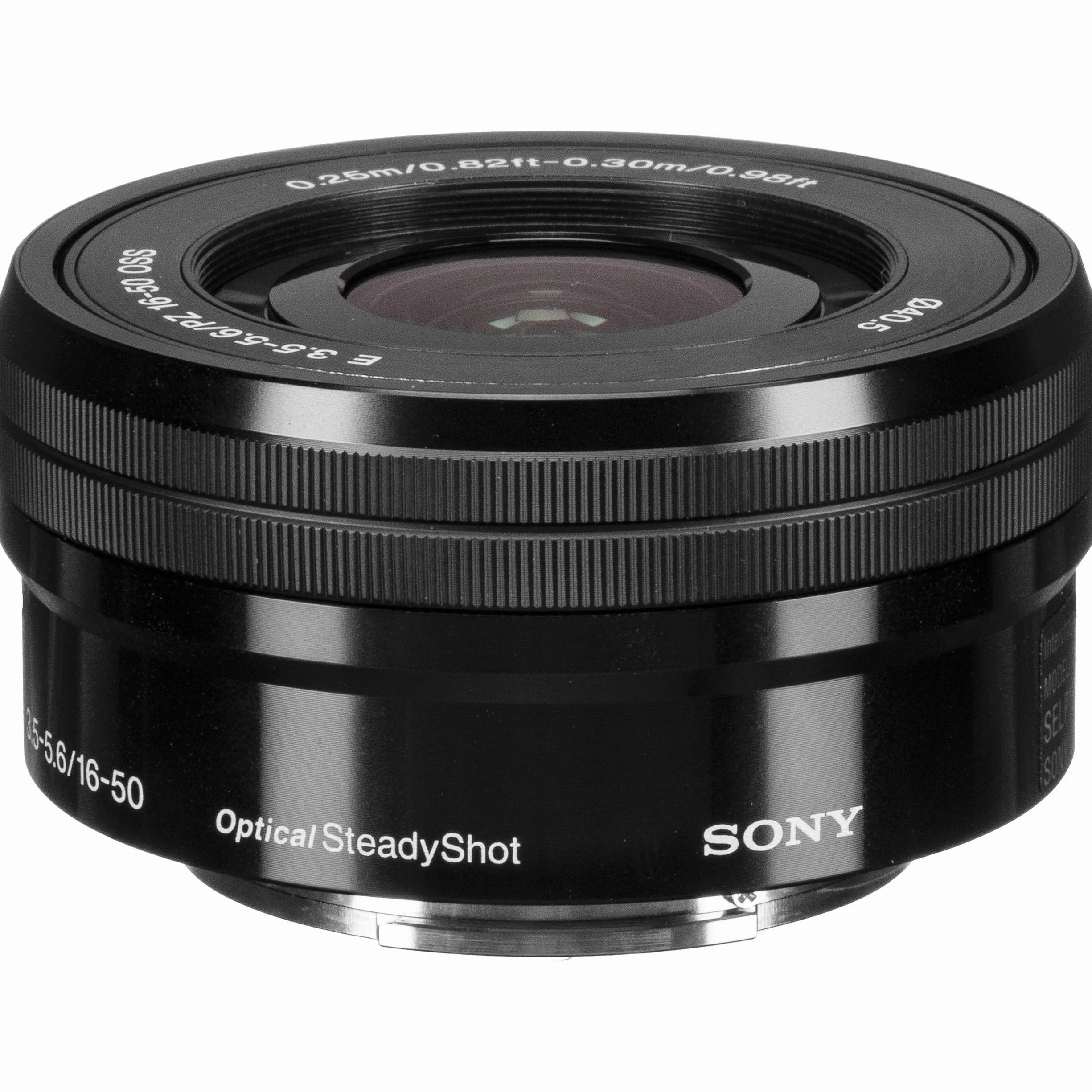 AOM Sony SELP1650 - Obiettivo OSS da 16-50 mm: obiettivo Sony E PZ 16-50 mm f/3.5-5.6 OSS (nero) + kit di partenza Pro Combo - Versione internazionale