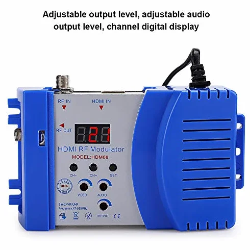 Modulatore HD RF HDMI Digitale VHF/UHF Pal/NTSC 100-240 V