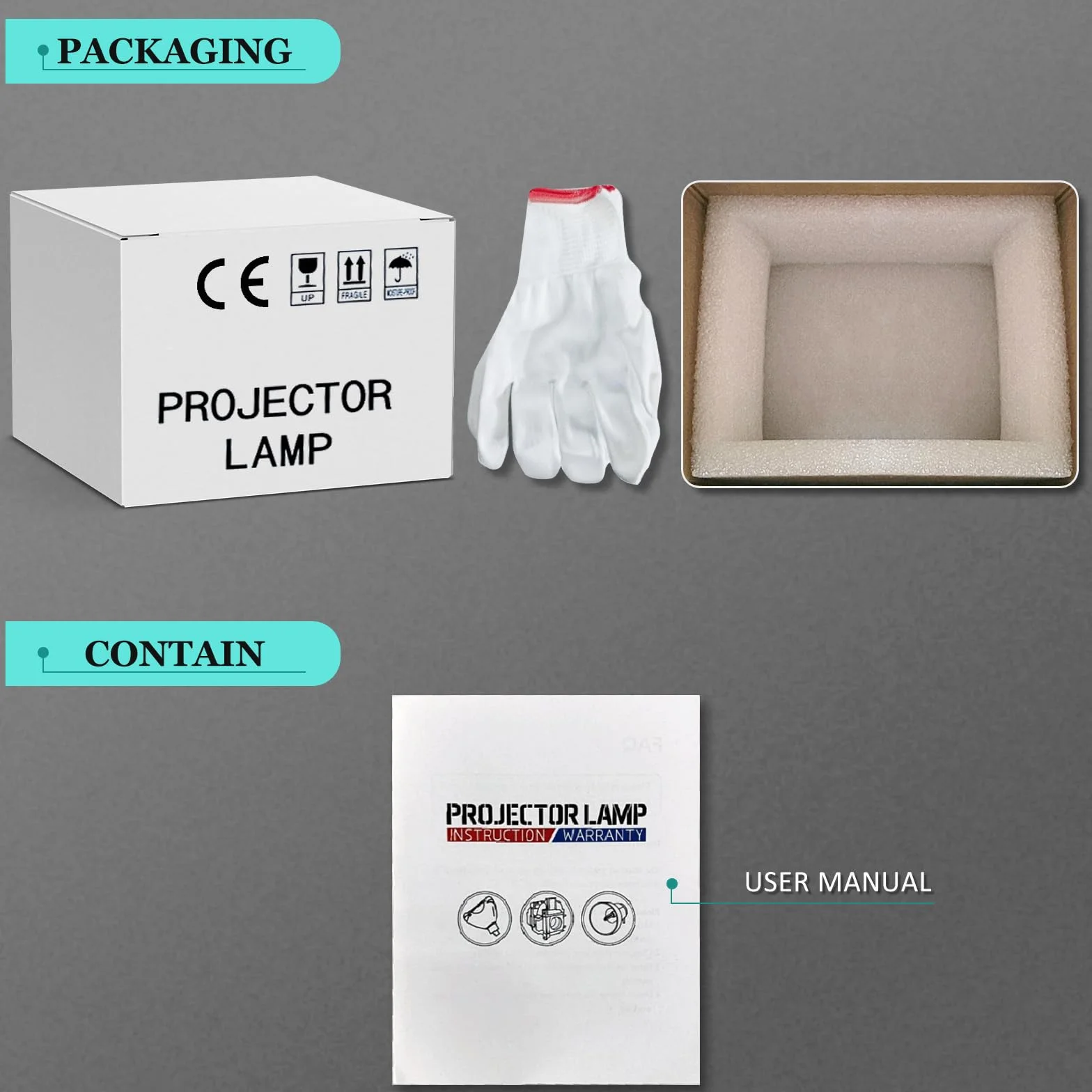 DT01511 lampada proiettore compatibile con alloggiamento per Hitachi cp-ax2503/cp-ax2504/cp-cw250wn/cp-cw300wn/cp-cx250/cp-cx251 N/cp-cx300wn/hcp-k26 proiettore