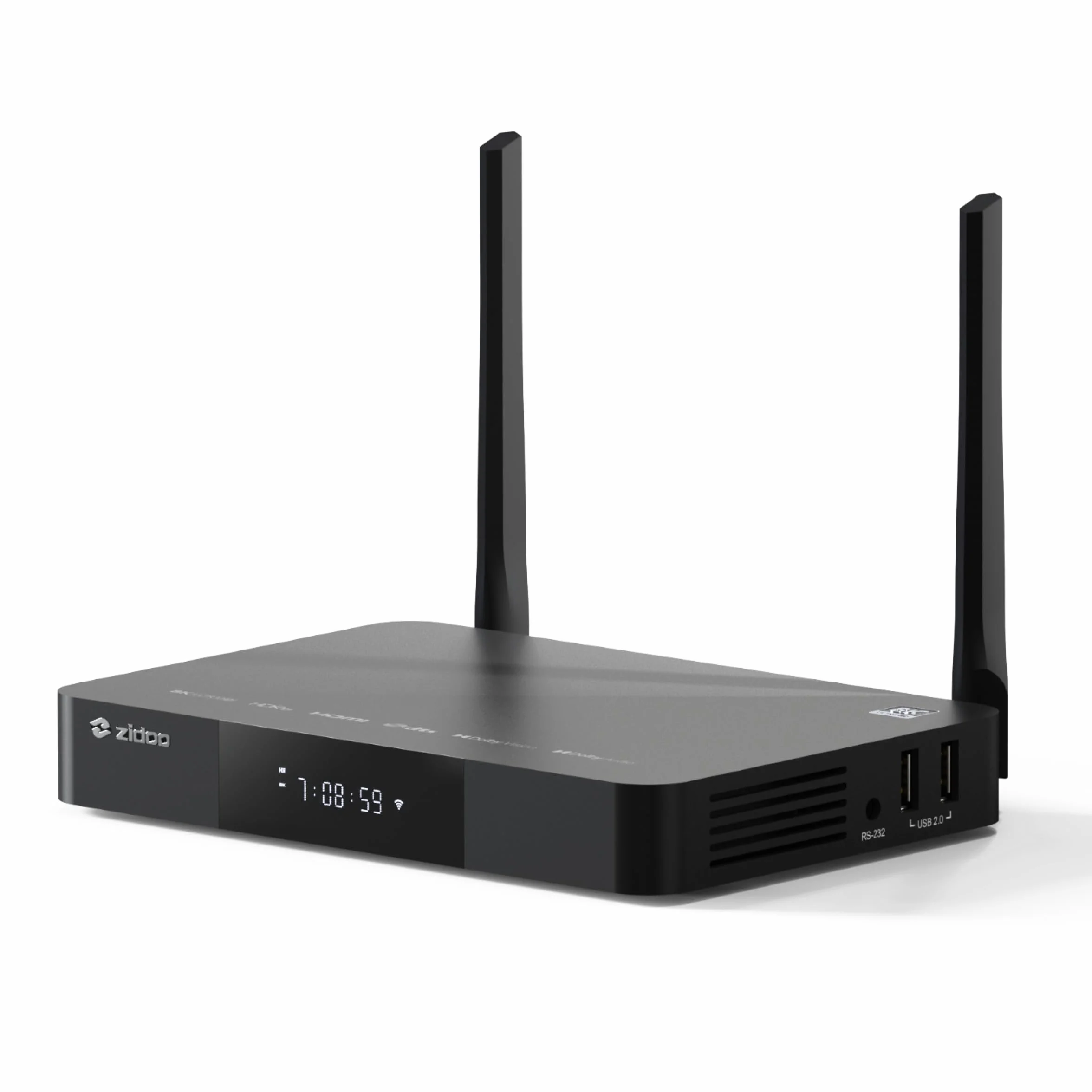 zidoo Lettore multimediale Z9X 8K HDR, Android 11 OS, processore Amlogic S928X-K 6G+64G, motore video VPU e motore di immagine VS10, Blu-ray 4K Ultra HD, BDMV/ISO, per riproduzione video e audio