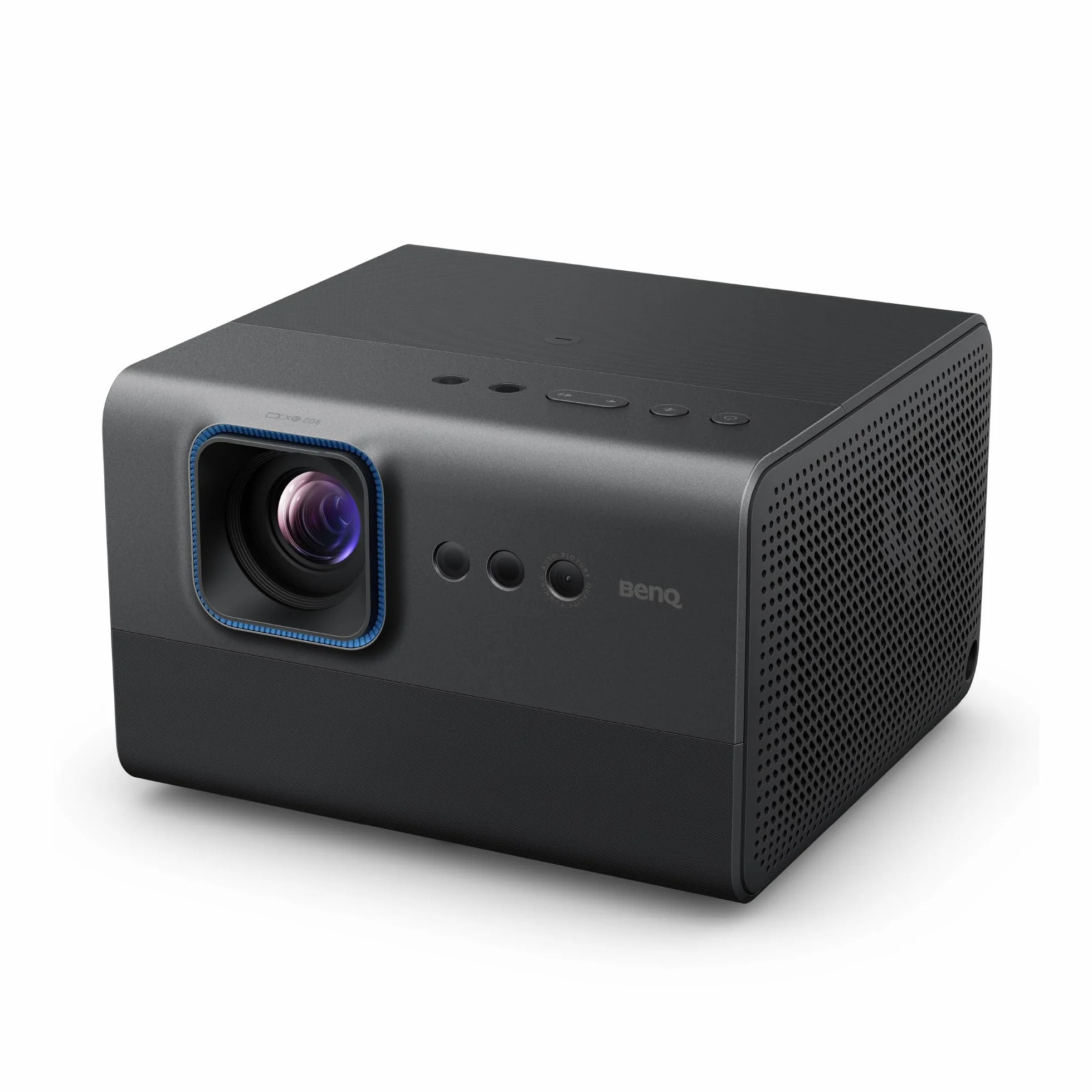 BenQ GP520 - Proiettore LED 4K HDR da 2600 lm per intrattenimento domestico, Google TV integrata, modalità Auto Cinema, MEMC, Rec.709, HDR10+, HDMI 2.1, USB-C, Wi-Fi, Bluetooth 5.2, eARC, Dolby